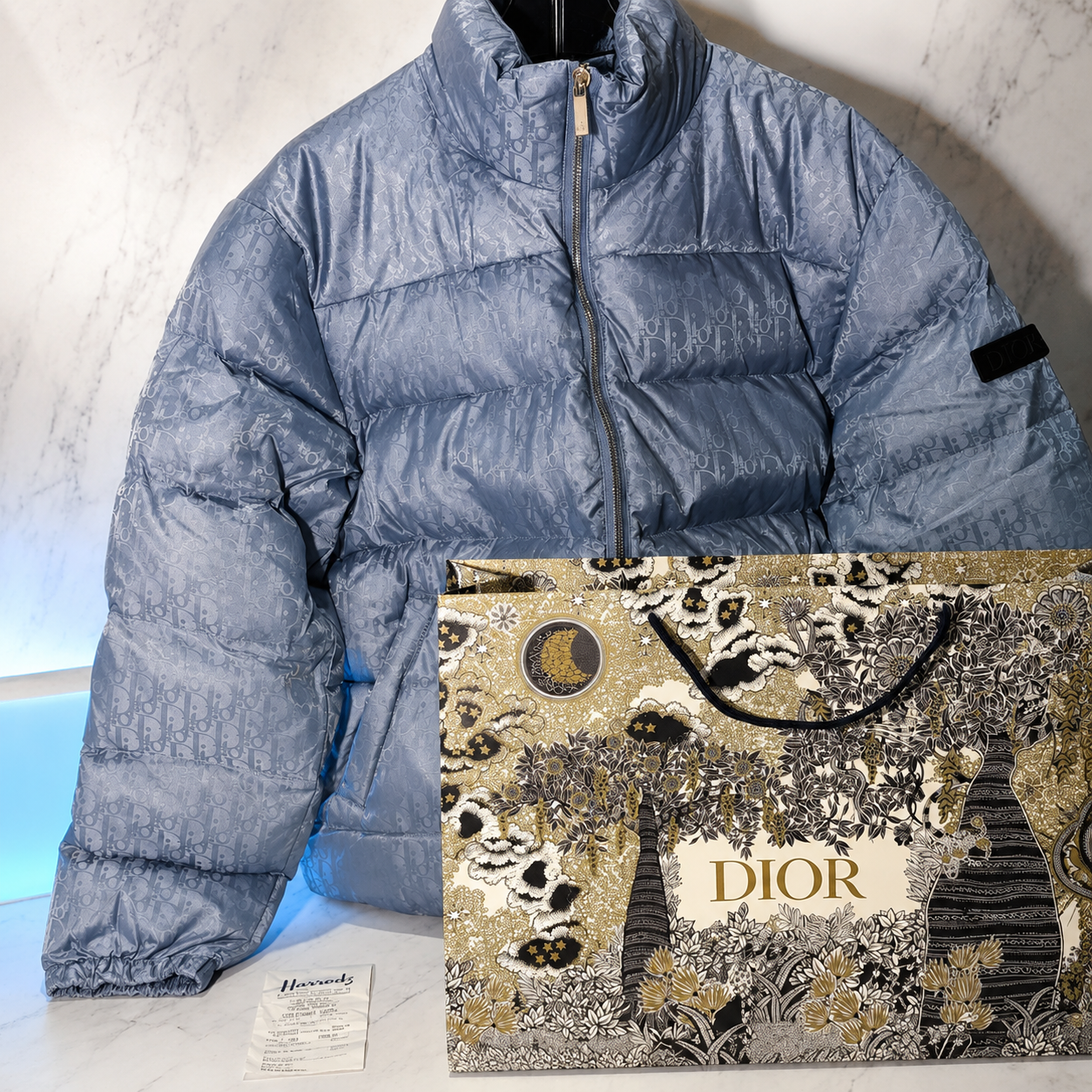 DIOR PUFFER JACKET (SIZE S-XL)