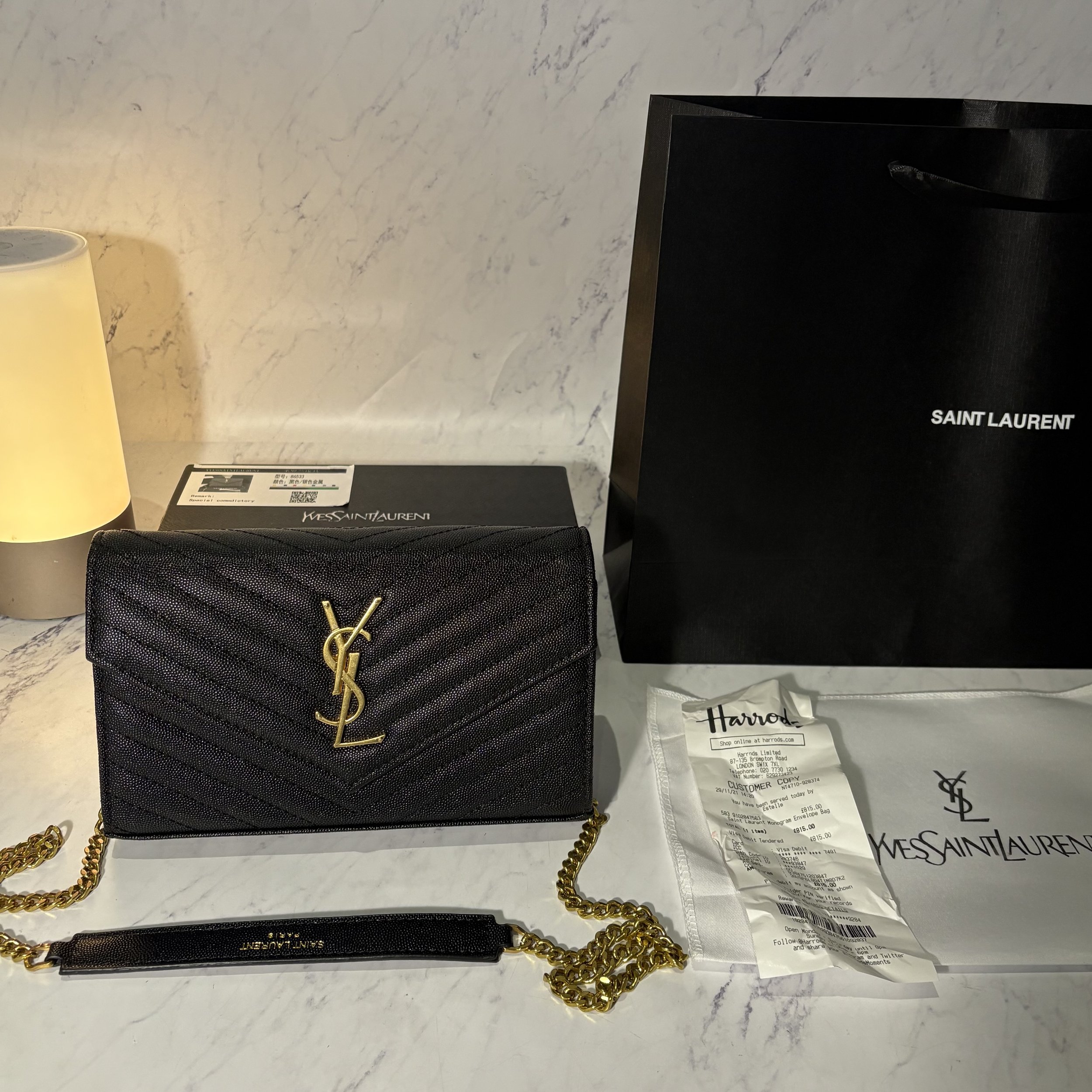 YSL HANDBAGS (5 COLOURS)