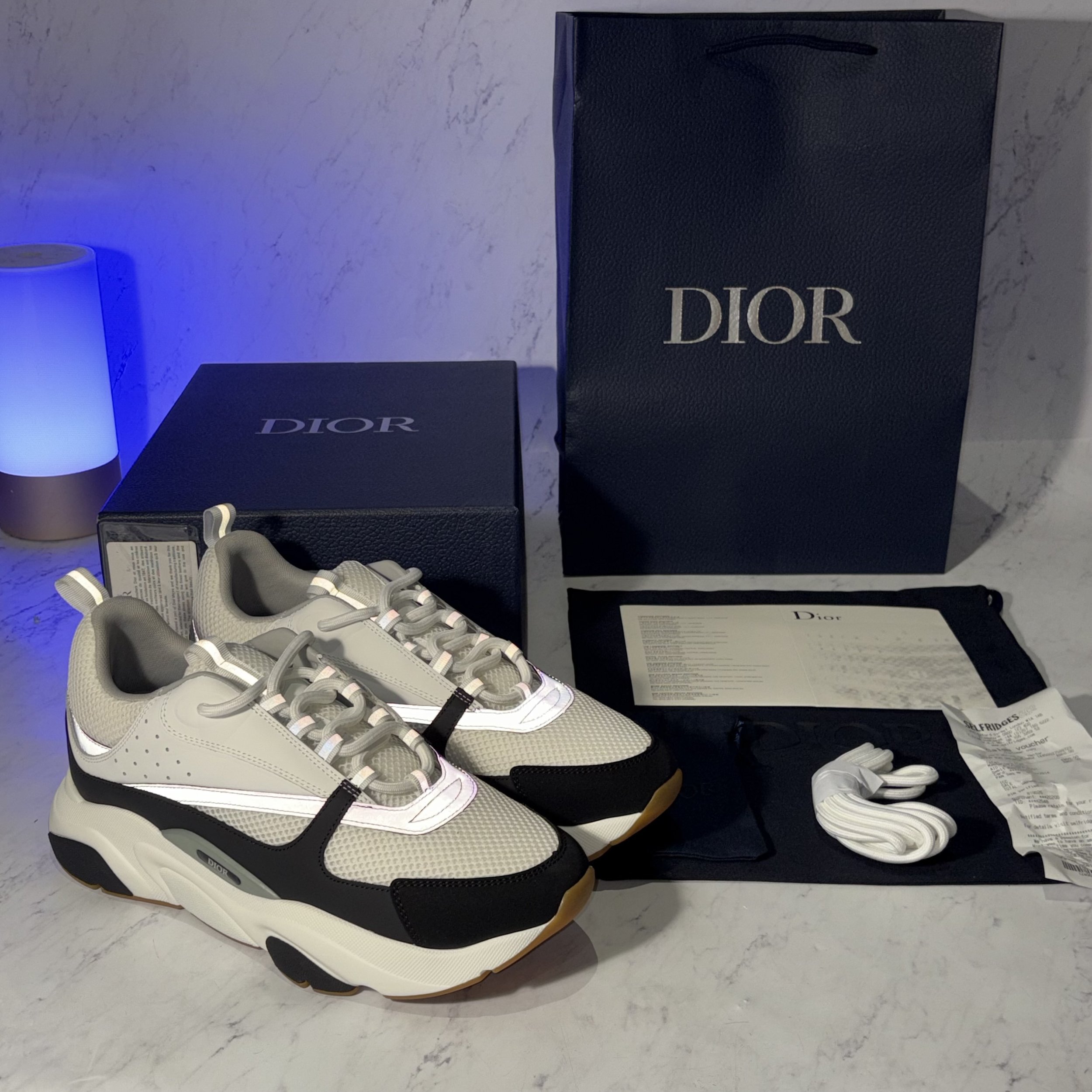 DIOR B22 TRAINERS (SIZE 8-11 UK)