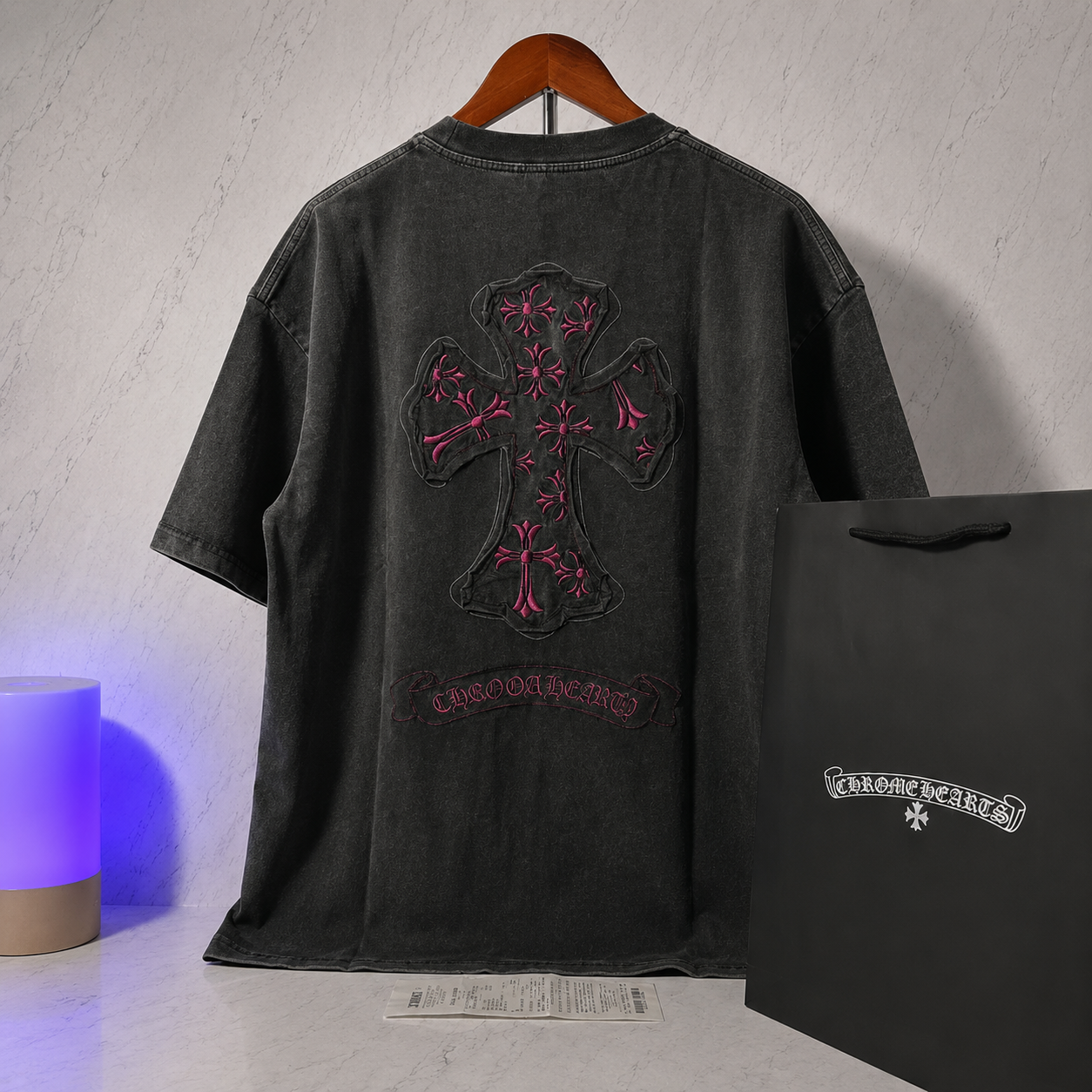 CHROME HEARTS T-SHIRT (SIZE S-XL)