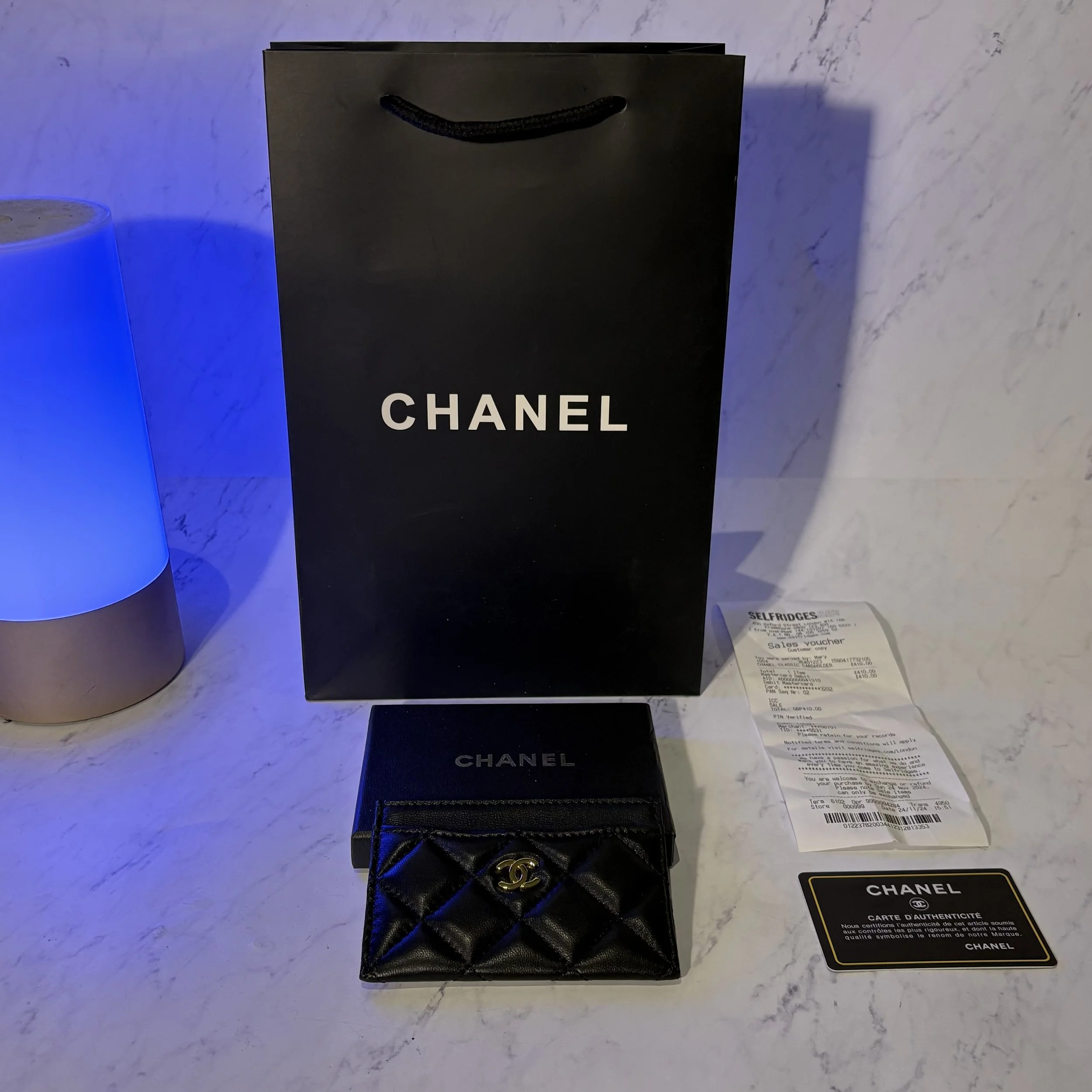 CHANEL CARD HOLDER (5 COLOURS)