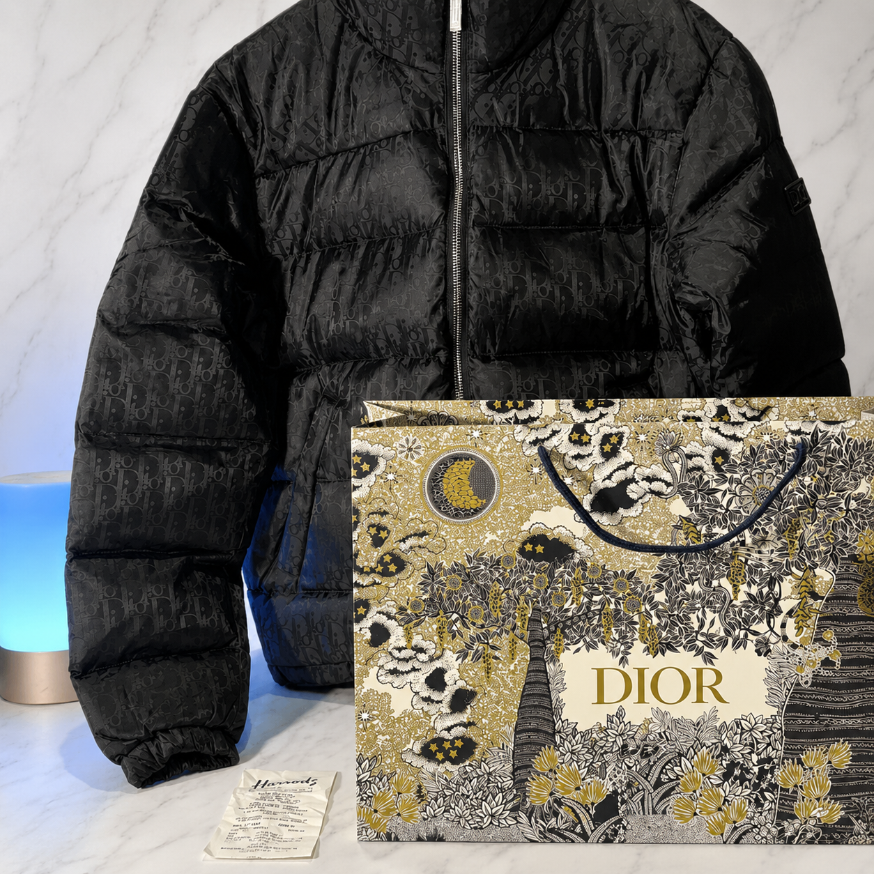 DIOR PUFFER JACKET (SIZE S-XL)