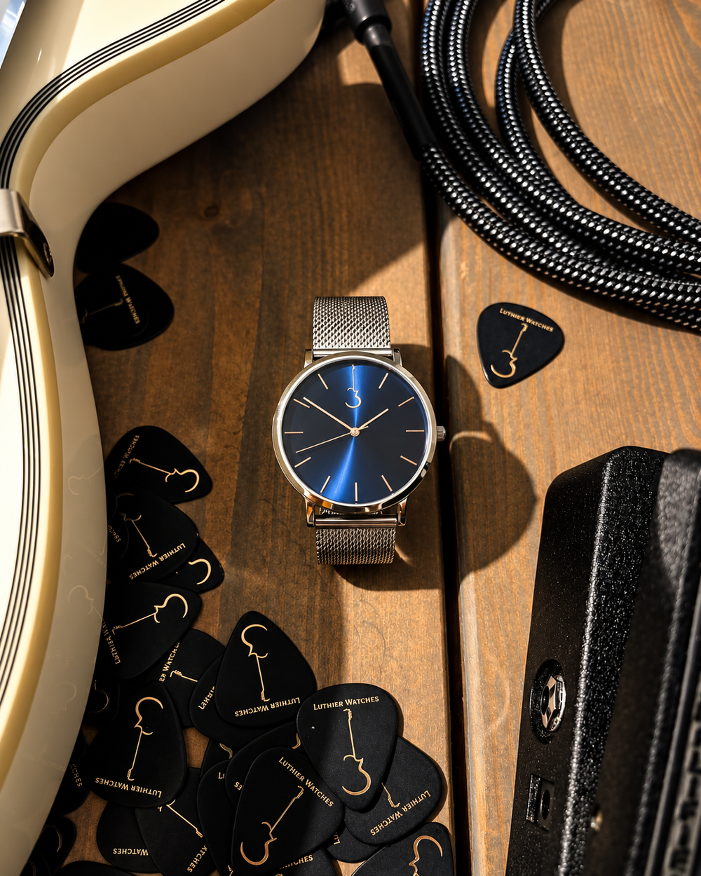 Luthier Watches LP Blue