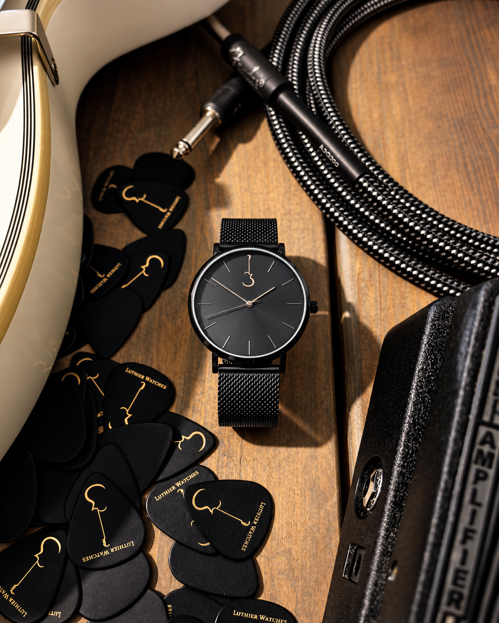 Luthier Watches LP Black