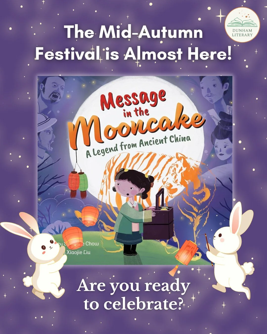 The Mid-Autumn Festival is almost here! Celebrate the festival's start on October 6th with MESSAGE IN THE MOONCAKE by Sapphire Chow &ndash; the perfect introduction to the festival's origins for your young readers. 

@sapphire.chow @barefootbooks 

#