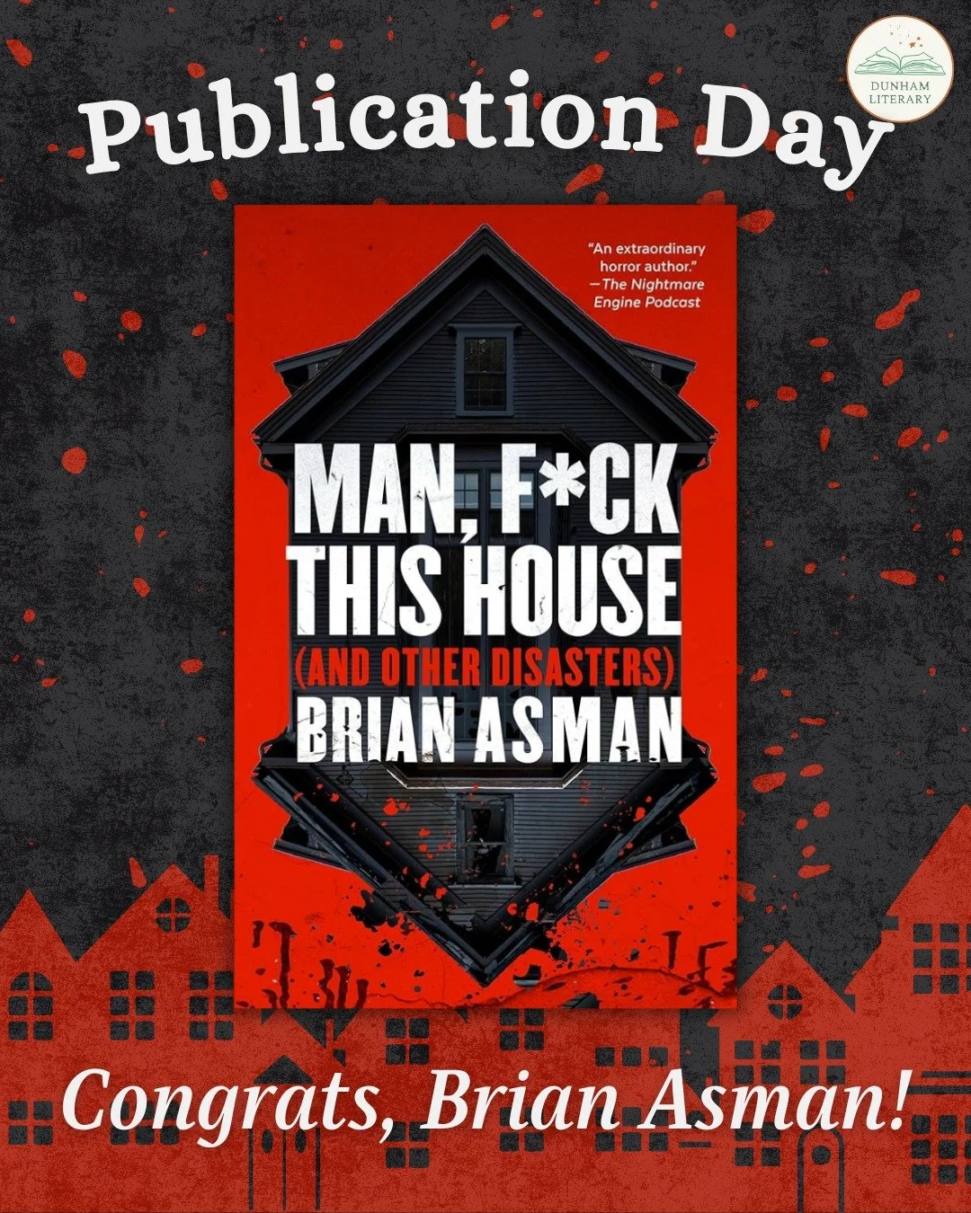 Happy Pub Day to Brian Asman's MAN, F*CK THIS HOUSE (AND OTHER DISASTERS) from Blackstone Publishing! Snag a copy today to read these thrilling horror tales. 

@thebrianasman @blackstonepublishing @brendandeneen