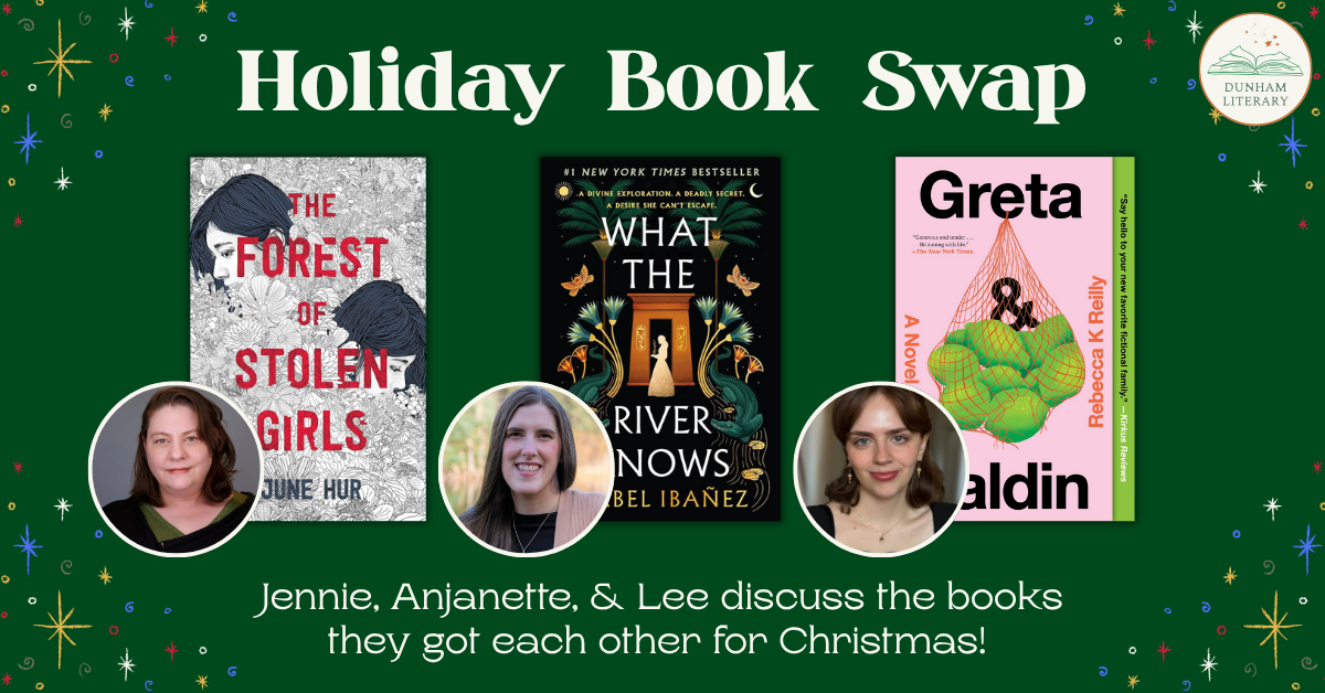 Holiday Book Swap 2025: Jennie, Anjanette, &amp; Lee Discuss the Books They Got Each Other for Christmas!