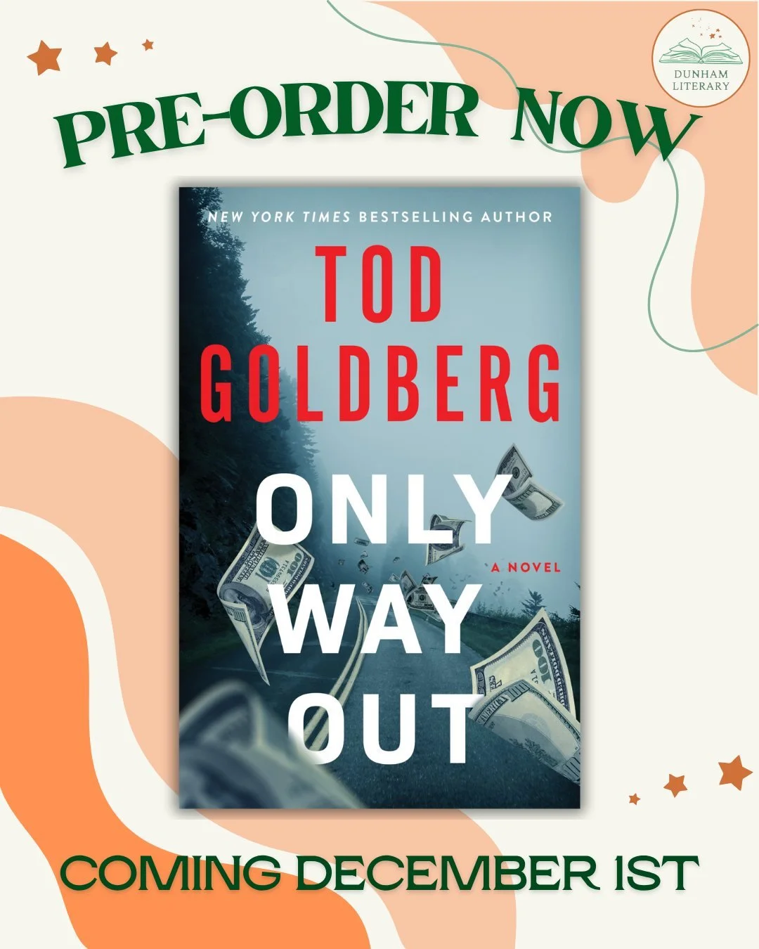 Coming December 1st, ONLY WAY OUT by Tod Goldberg from Thomas &amp; Mercer. 

Can't wait to read? Amazon Prime members can download the e-book today as an Amazon First Reads November pick! 

Pre-order your physical copies today! 

@todgoldberg