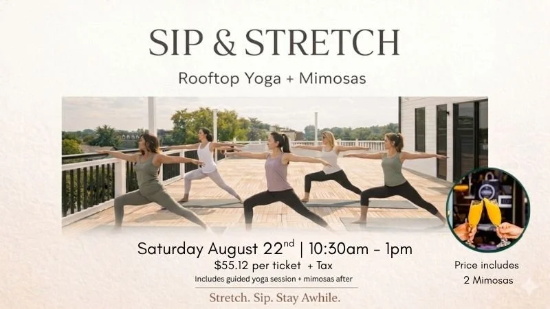 Rooftop Sip &amp; Stretch