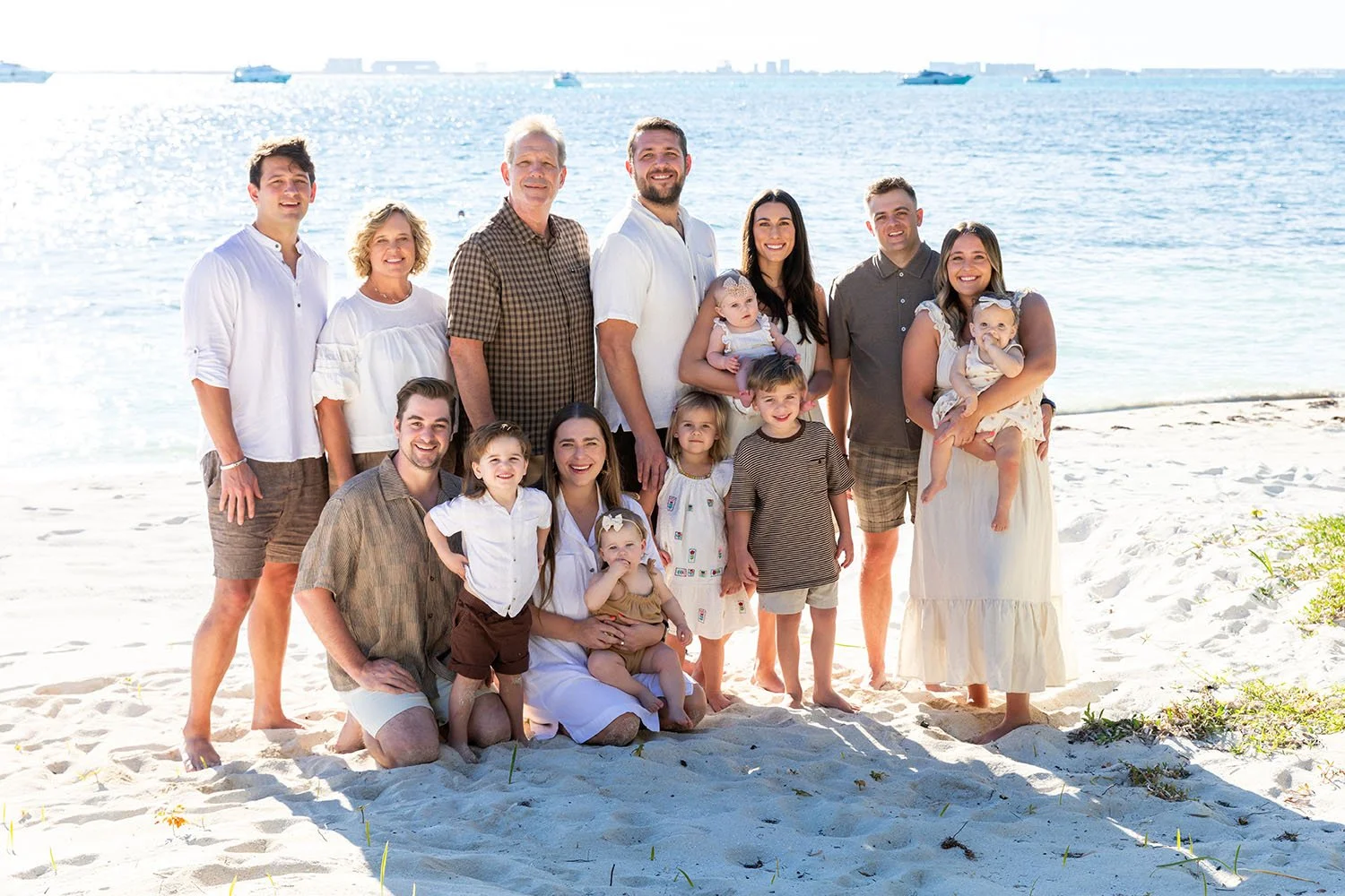Extended Family Photography on Isla Mujeres: Capturing Every Generation Together | Casa de la Playa | The Moffat Family
