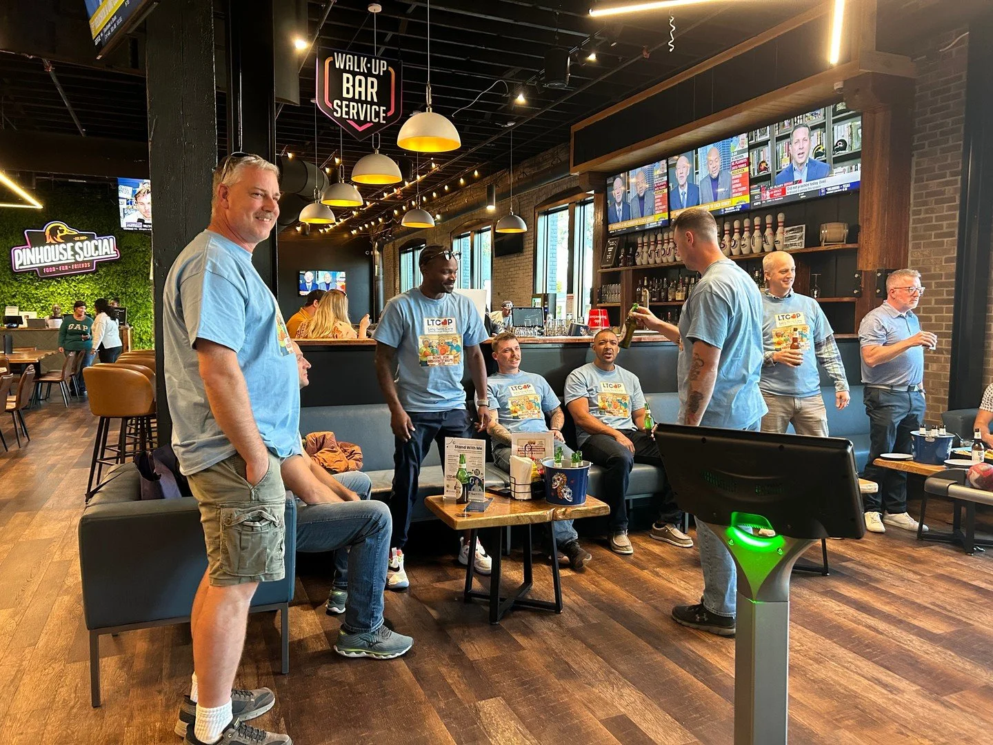 We had a great night with four teams participating in the 1st Bowl for Residents' Rights Fundraiser at Pinhouse Social. Burt Blee, JetPro, Wealth Advisors Group, FW Station 1 Firefighters. Station 1 took home the trophy with the most points after 20 