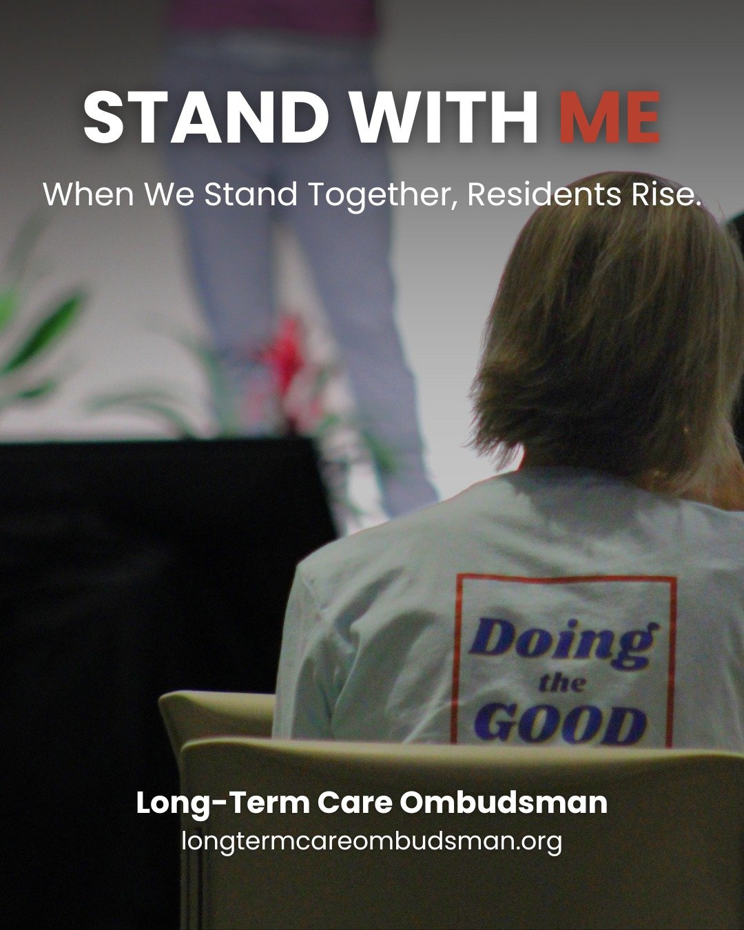 Every resident in long-term care deserves safety, respect, and choice. Our advocates visit facilities, address concerns, and ensure residents&rsquo; voices are heard. That&rsquo;s advocacy in action &mdash; and your support helps make it possible.

D