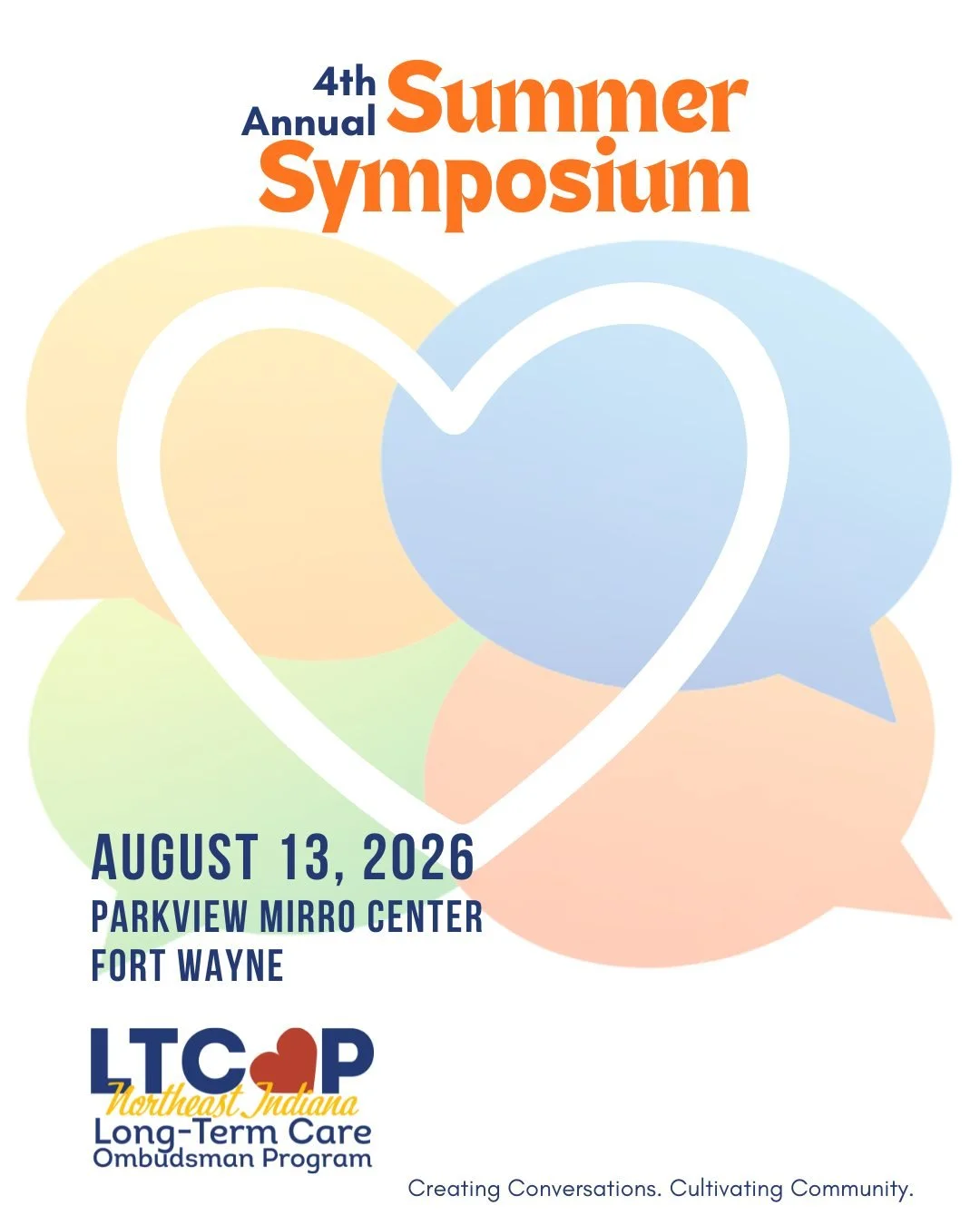 Join the conversation shaping the future of long-term care.

Join us for the 4th Annual Summer Symposium on August 13th at the Mirro Center in Fort Wayne. This event brings together advocates, professionals, and community leaders dedicated to residen