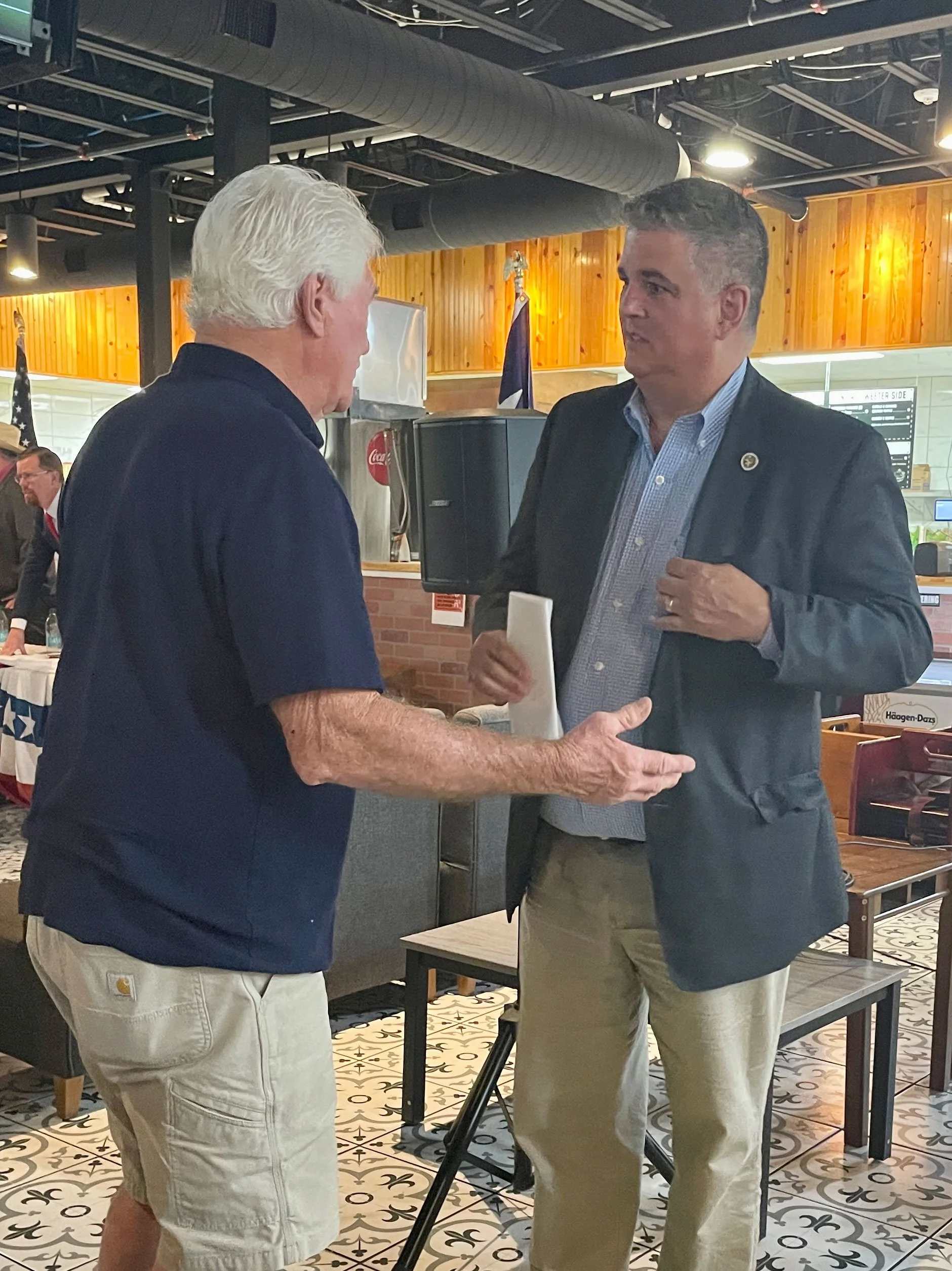 Jon Bouche at Woodforest Republicans