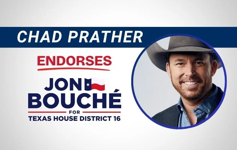 Chad Prather Endorses Jon Bouché for HD 16