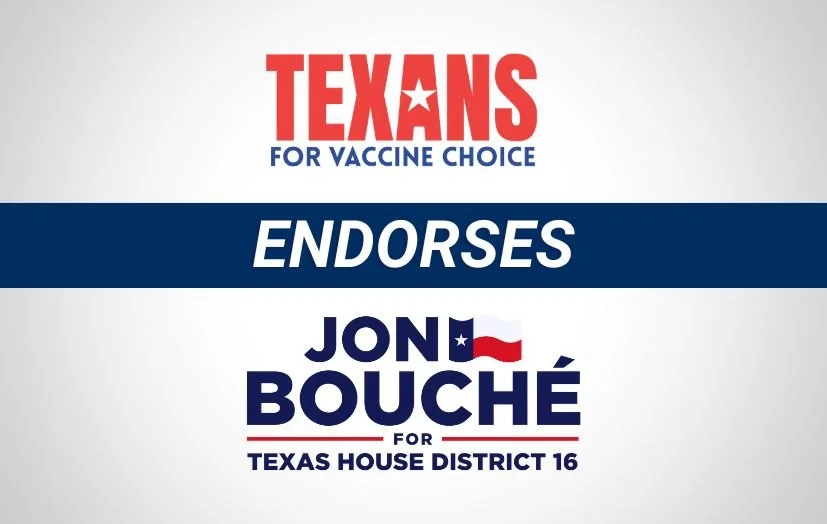 Texans for Vaccine Choice Endorses Jon Bouché for HD 16