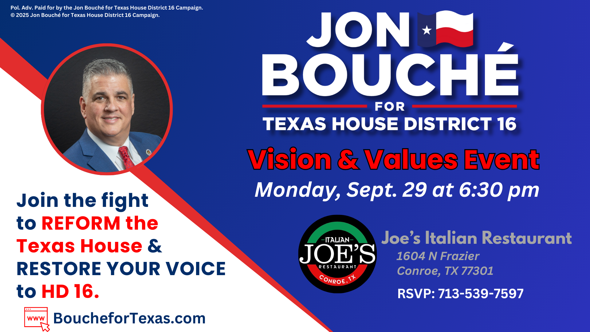 Vision & Values Event
