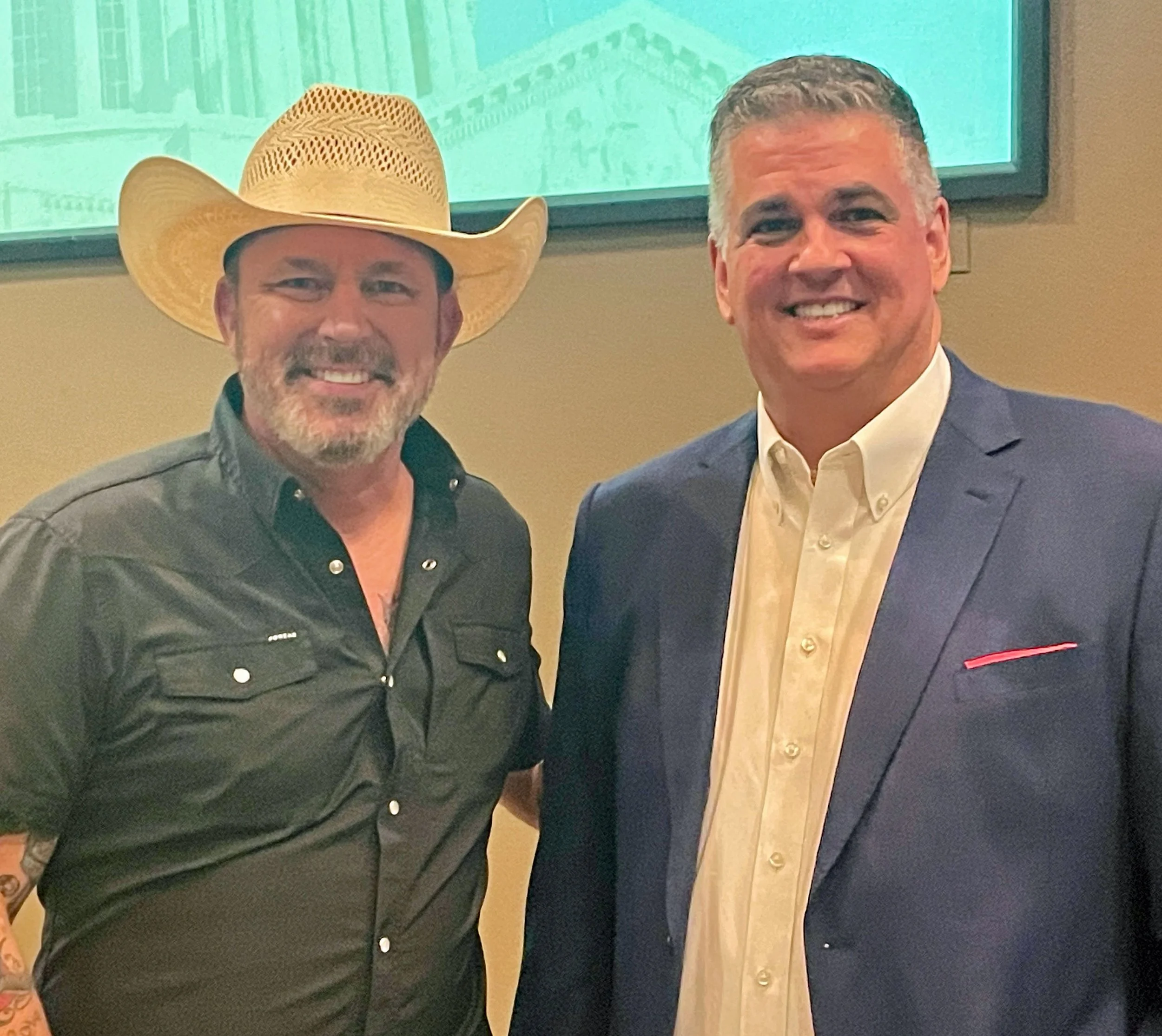 Jon Bouche with Chad Prather