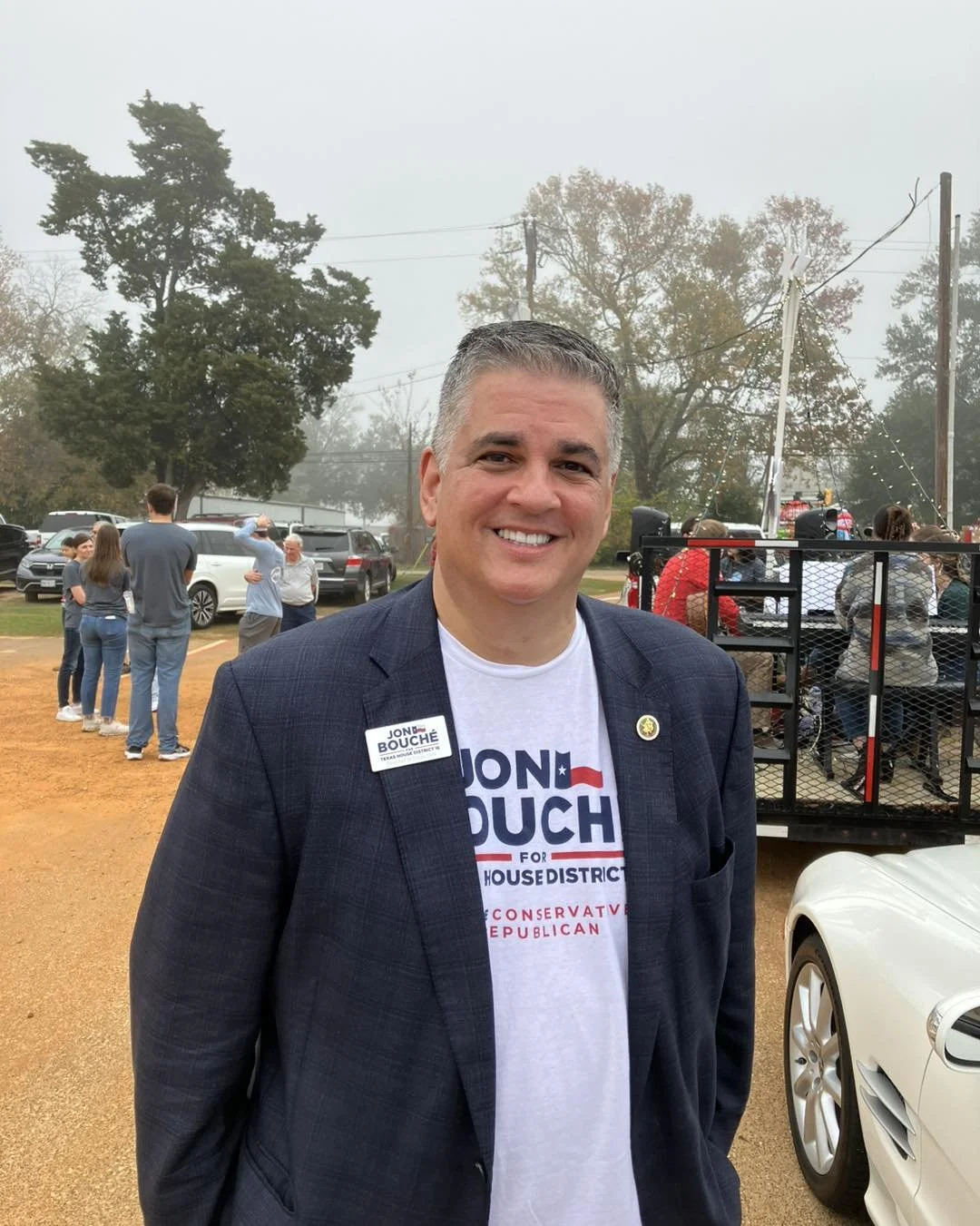 Jon at the Willis parade
