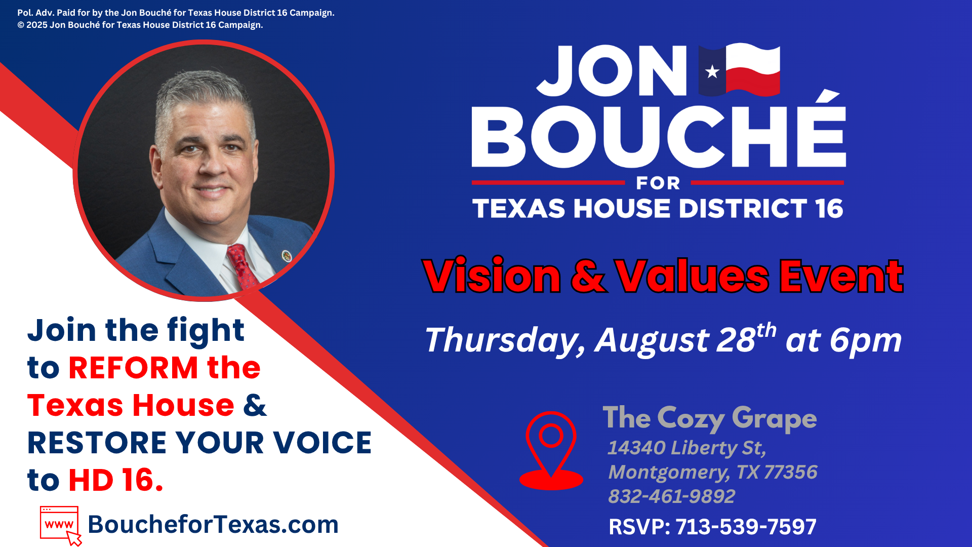 Vision & Values Event