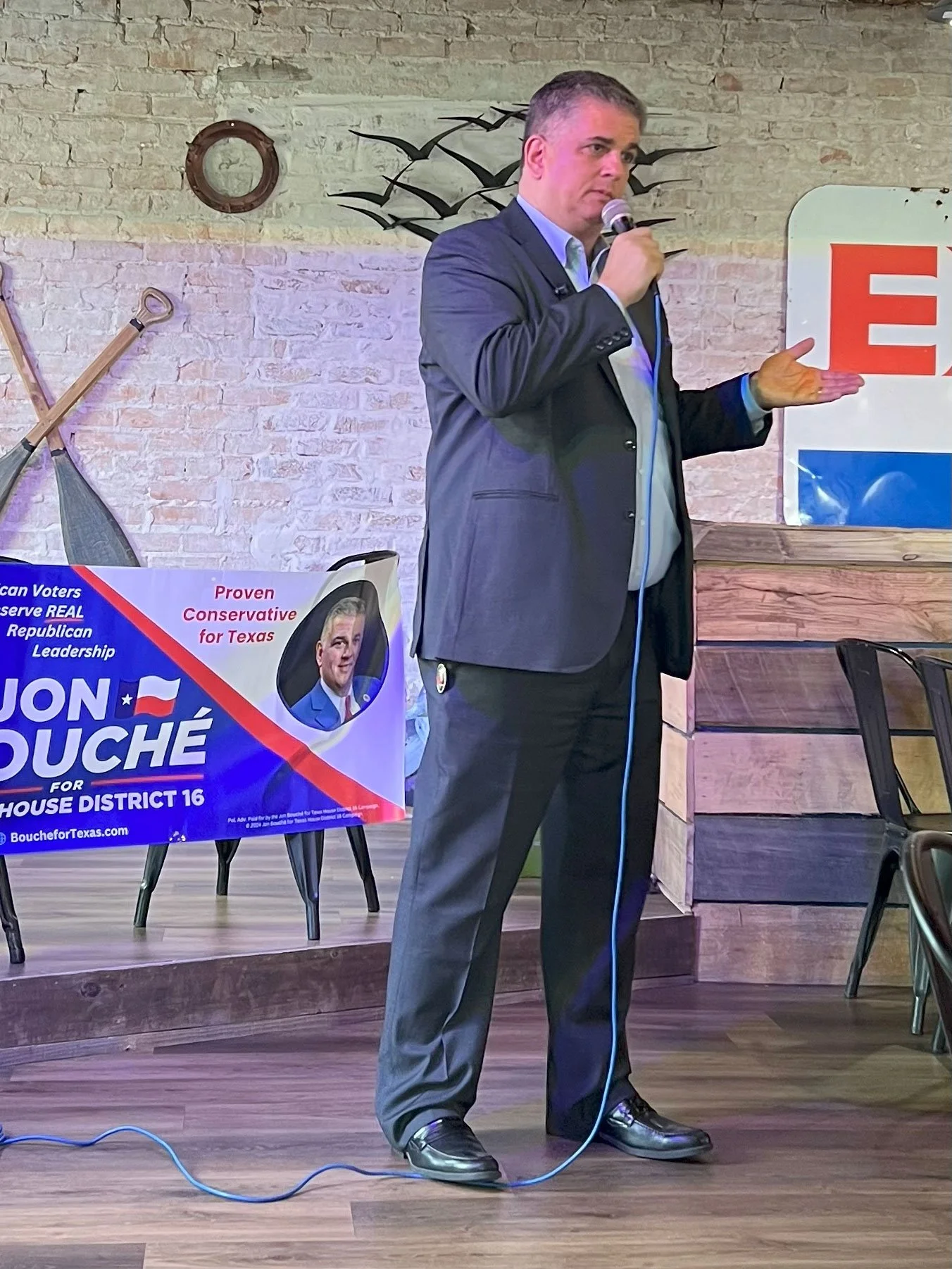 Jon Bouche Values event