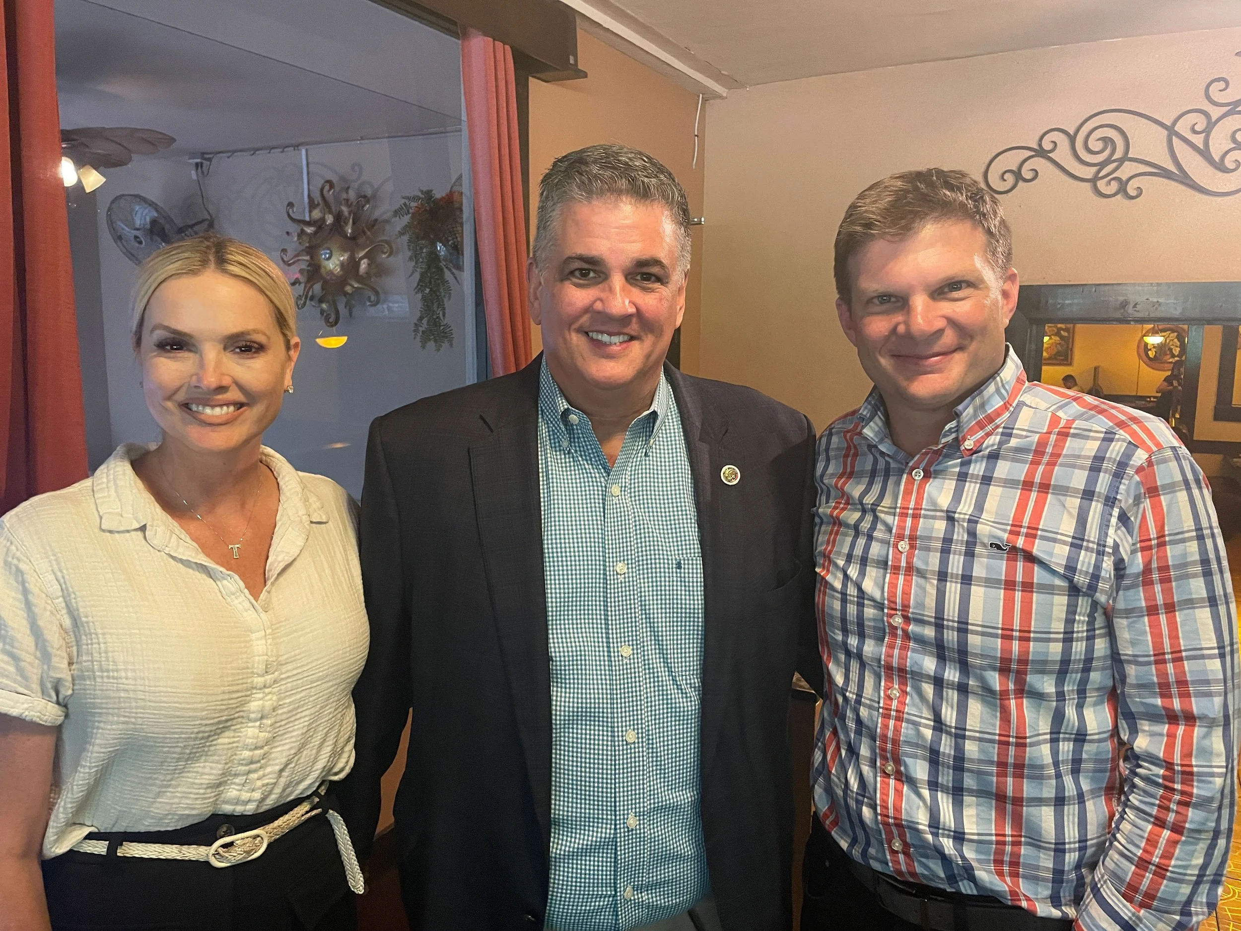 Jon Bouche with Tiffany and Jason Nelson