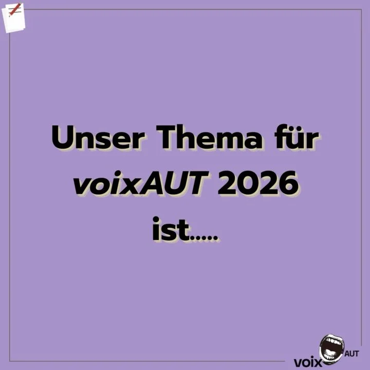 Die zweite Runde unsere Schreibwettbewerbs voixAUT k&uuml;ndigt sich mit einem gehaltvollen Thema an: HALT! Wir freuen uns auf eure Ideen dazu! 

Le deuxi&egrave;me tour de notre concours d'&eacute;criture voixAUT s'annonce avec un th&egrave;me riche