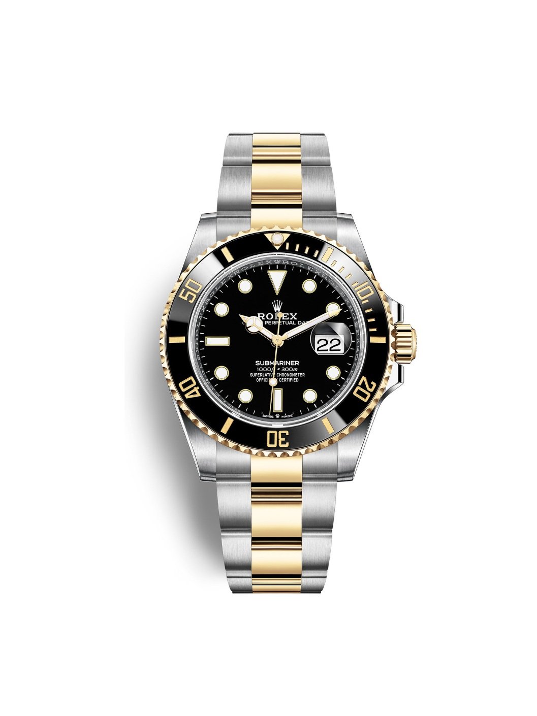 Rolex Submariner Date 126613LN Two-Tone Stainless Steel & Yellow Gold Full Set