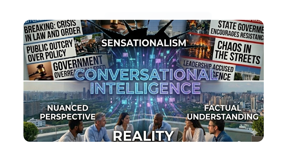 From Reaction to Reason: How Conversational Intelligence Changes the Media Equation