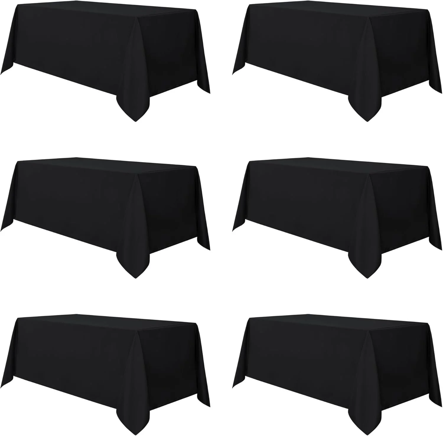 90 x 156 Black Banquet Linen