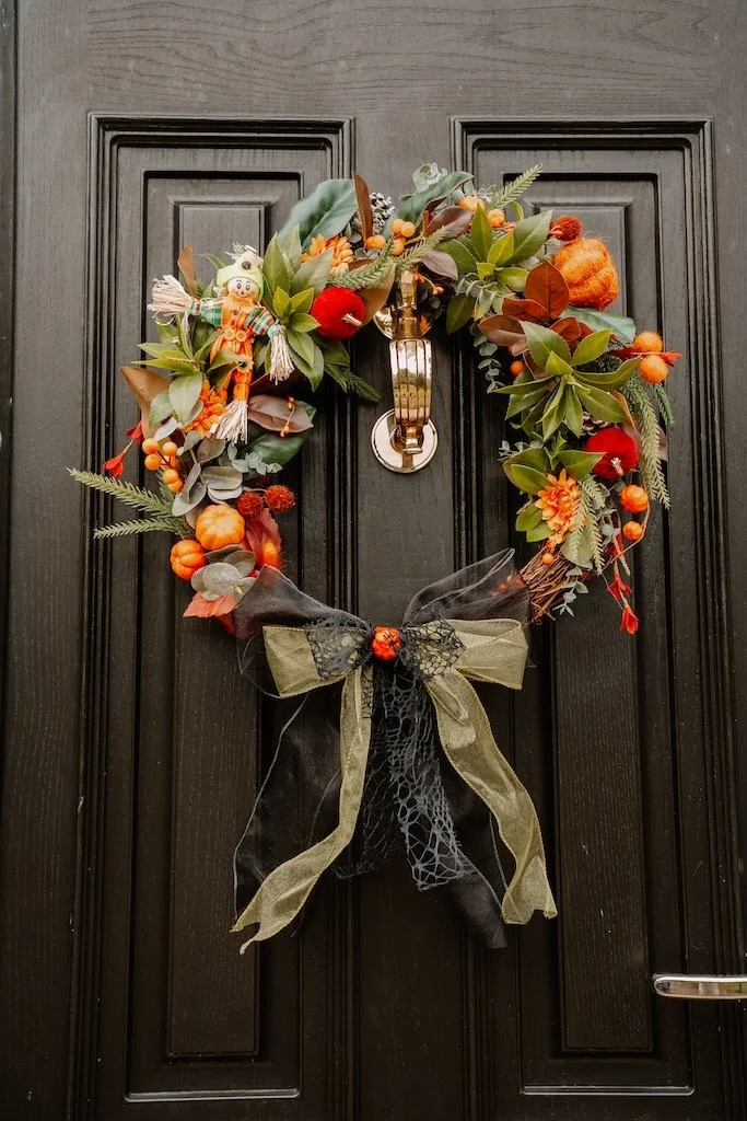 Halloween Deluxe handcrafted wreath one