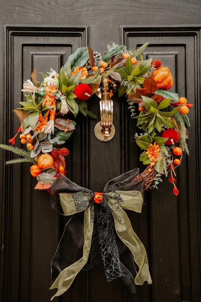 Halloween Deluxe handcrafted wreath two