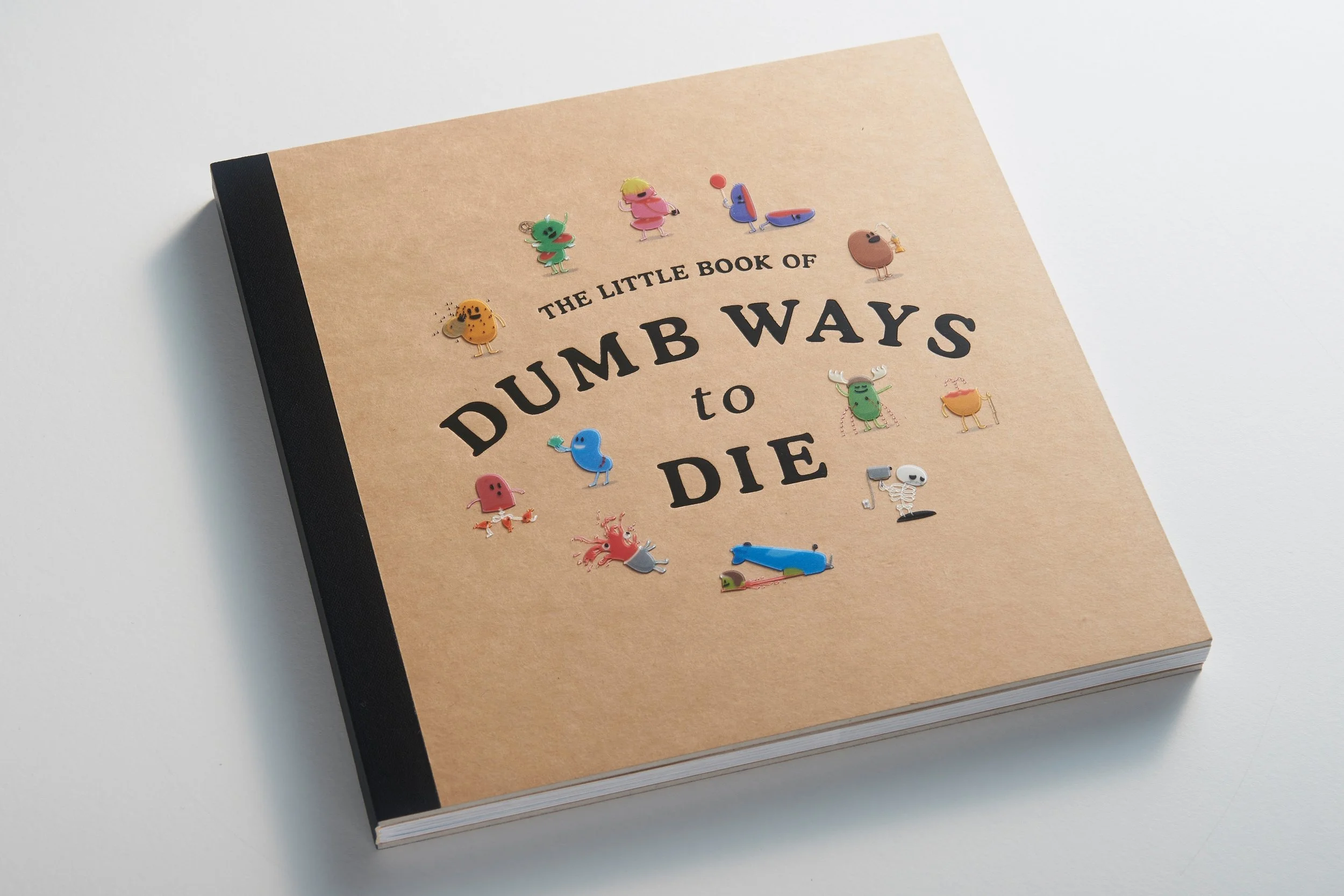 The Little Book of Dumb Ways to Die with cartoon characters on cover