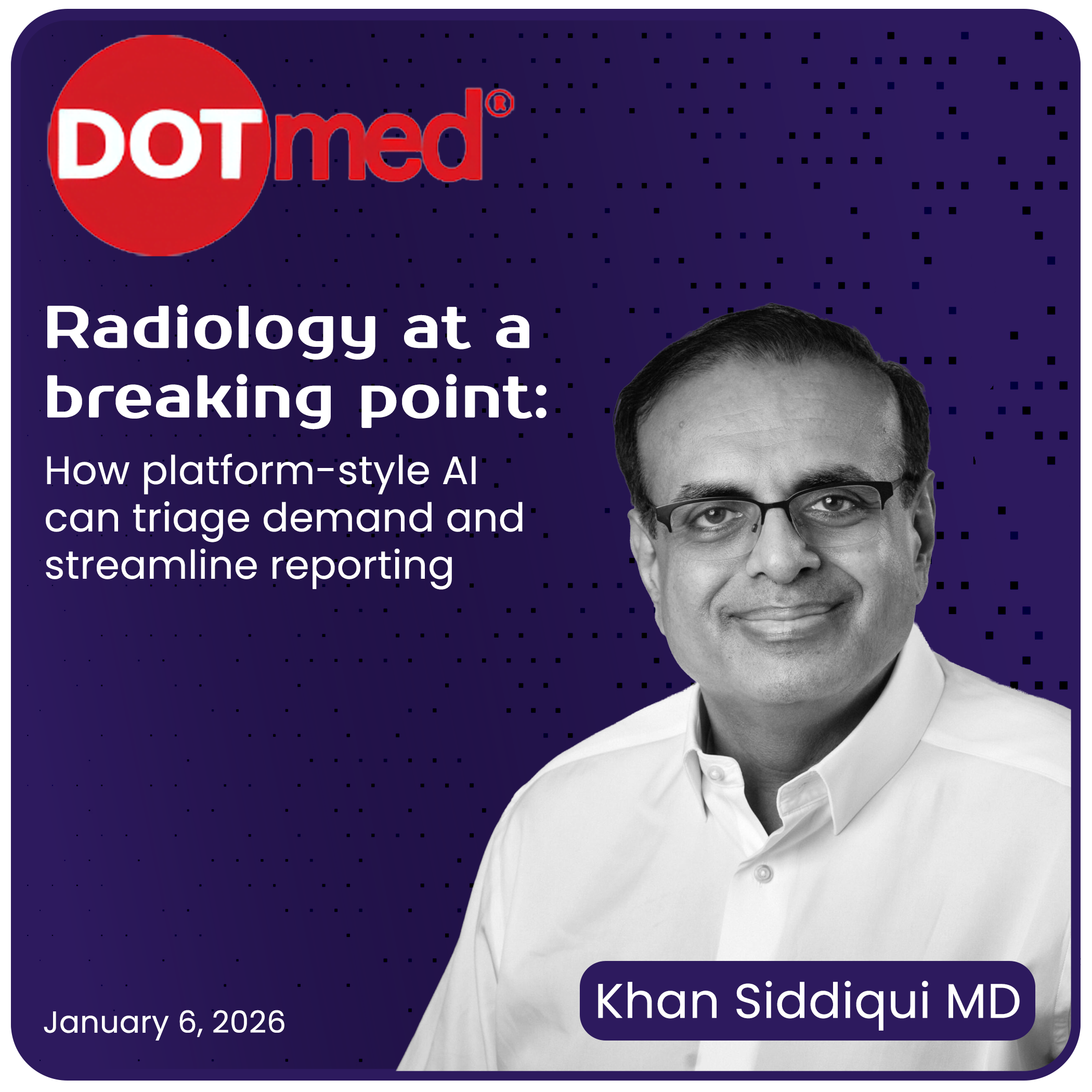 Radiology at a breaking point: How platform-style AI can triage demand and streamline reporting