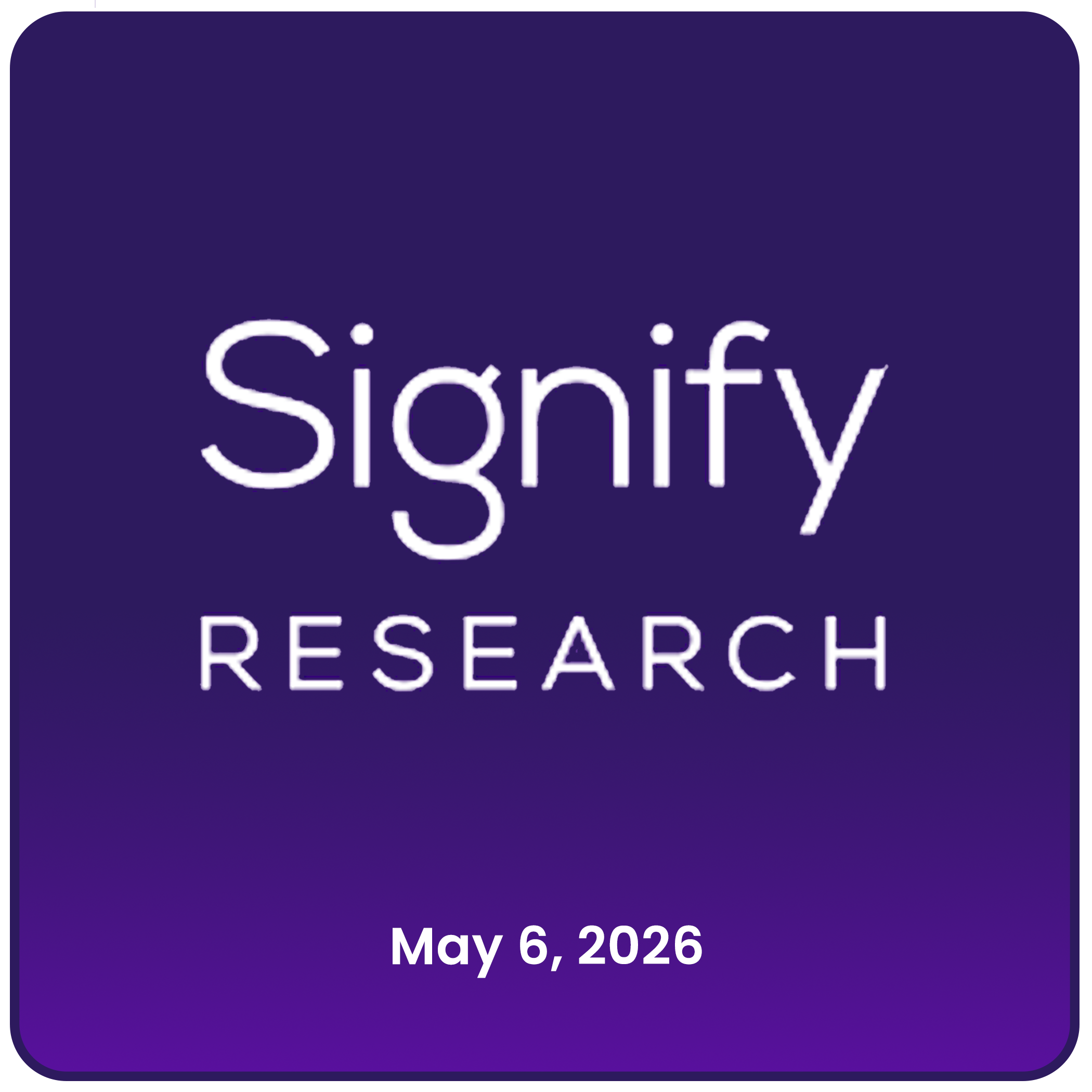 Funding, Reimbursement, Regulatory Updates &amp; VLMs