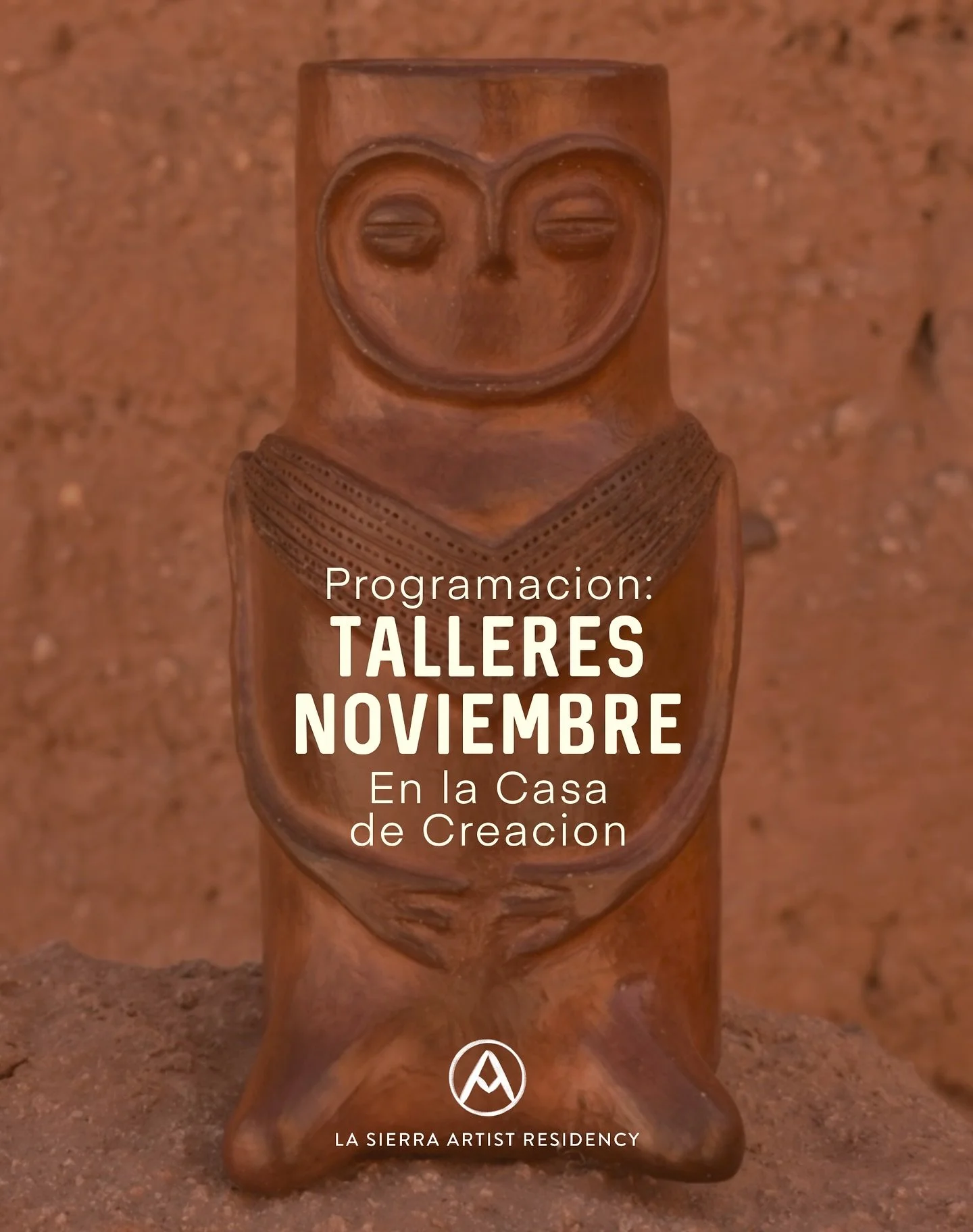 T A L L E R E S - Noviembre 
✨en la Casa de Creaci&oacute;n ✨

En noviembre seguimos tejiendo comunidad y creatividad en la Sierra.Tres espacios para explorar con las manos, el cuerpo y el esp&iacute;ritu.

〰️Taller inmersivo de Vasijas Precolombinas