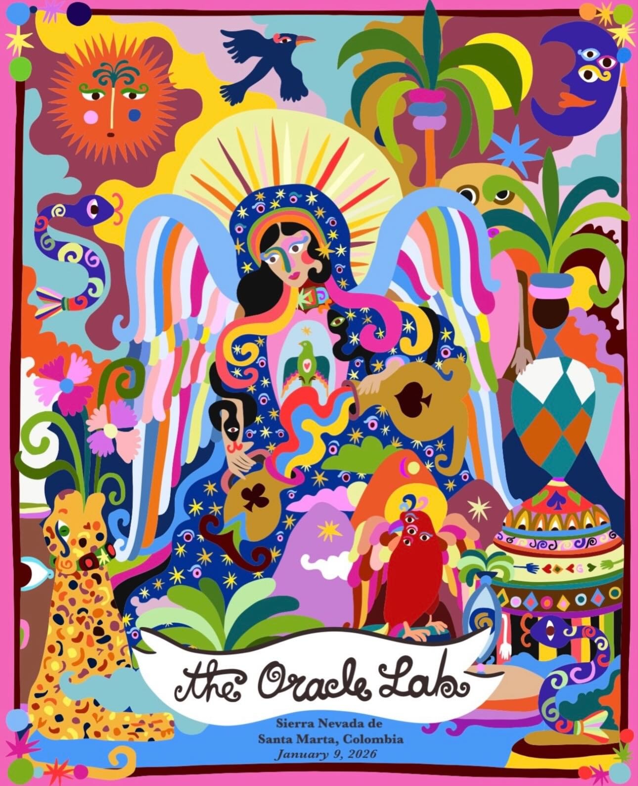 Muy emocionados de comenzar el a&ntilde;o nuevo compartiendo esta hermosura de taller creativo 

✨ 👁️The Oracle Lab 👁️✨

Taller de meditaci&oacute;n, dibujo intuitivo y lectura de or&aacute;culo con Leona Rose @leonarose

✨VIERNES/ 9 DE ENERO 2026✨