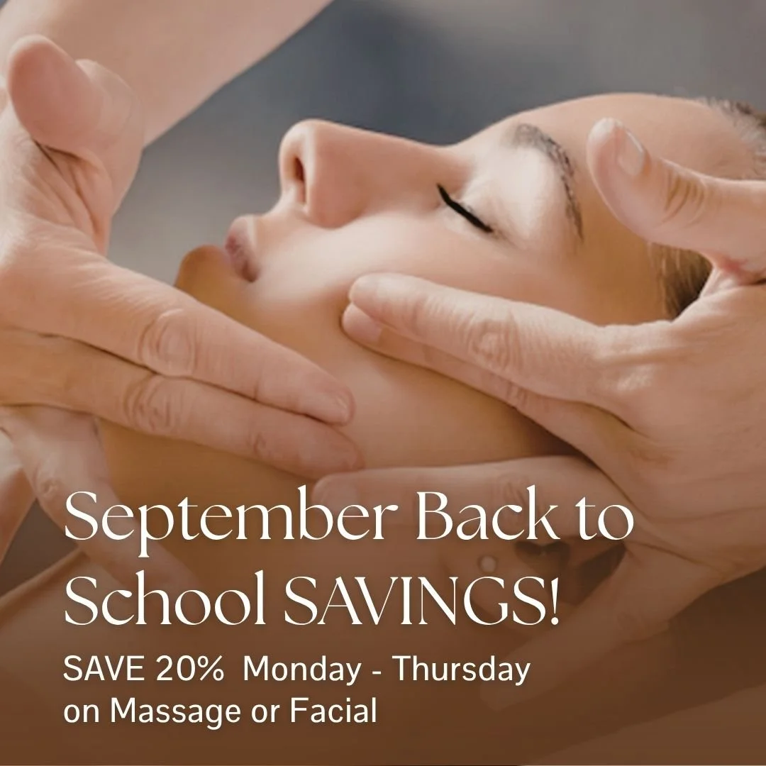 September Back to School Spa Deals Santa Clarita