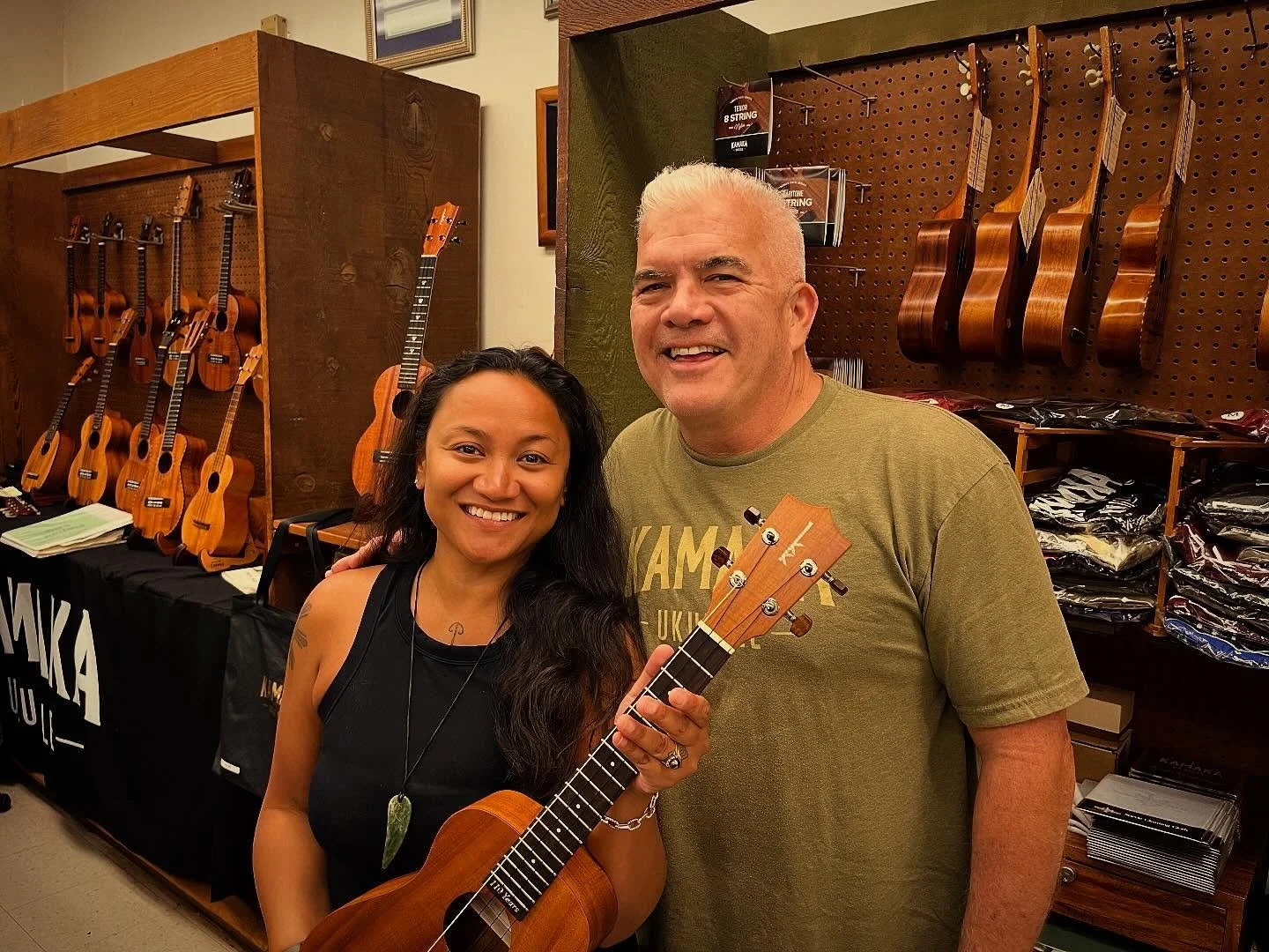 Figuring out title still, but &lsquo;Ukulele with Mele is an artist ambassador for Kamaka &lsquo;Ukulele. Love my Kamaka &lsquo;Ohana. More official this summer on website&hellip; Kamaka is literally the best! Holding &lsquo;ukulele #10 made in 2026 