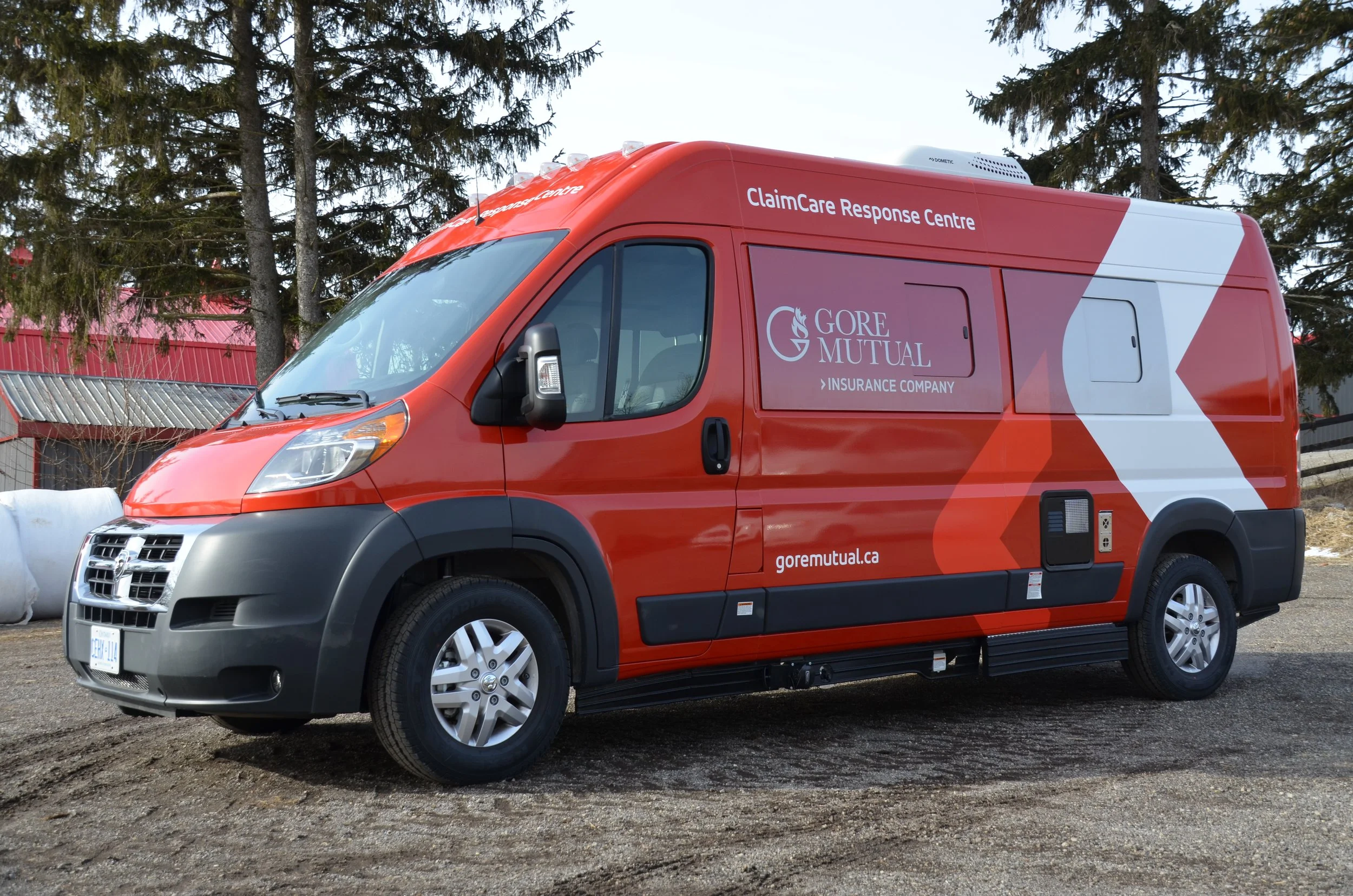 Gore Mutual Insurance Vehicle van wrap