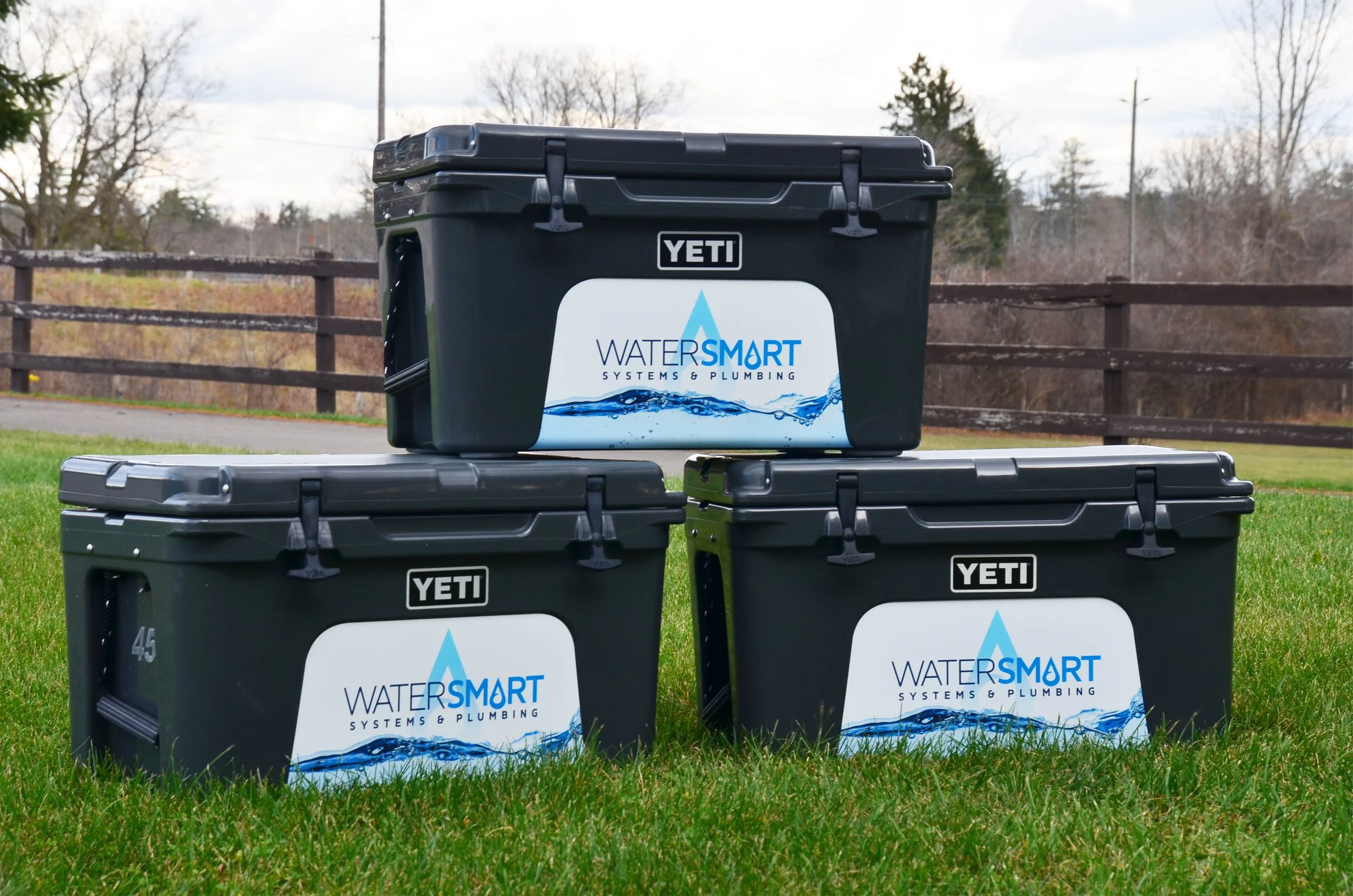 Watersmart Yeti Cooler graphics