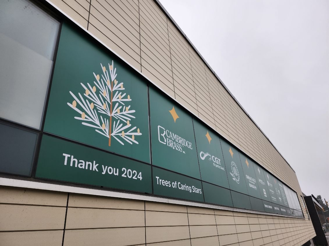 Cambridge Memorial Hospital Exterior window graphics