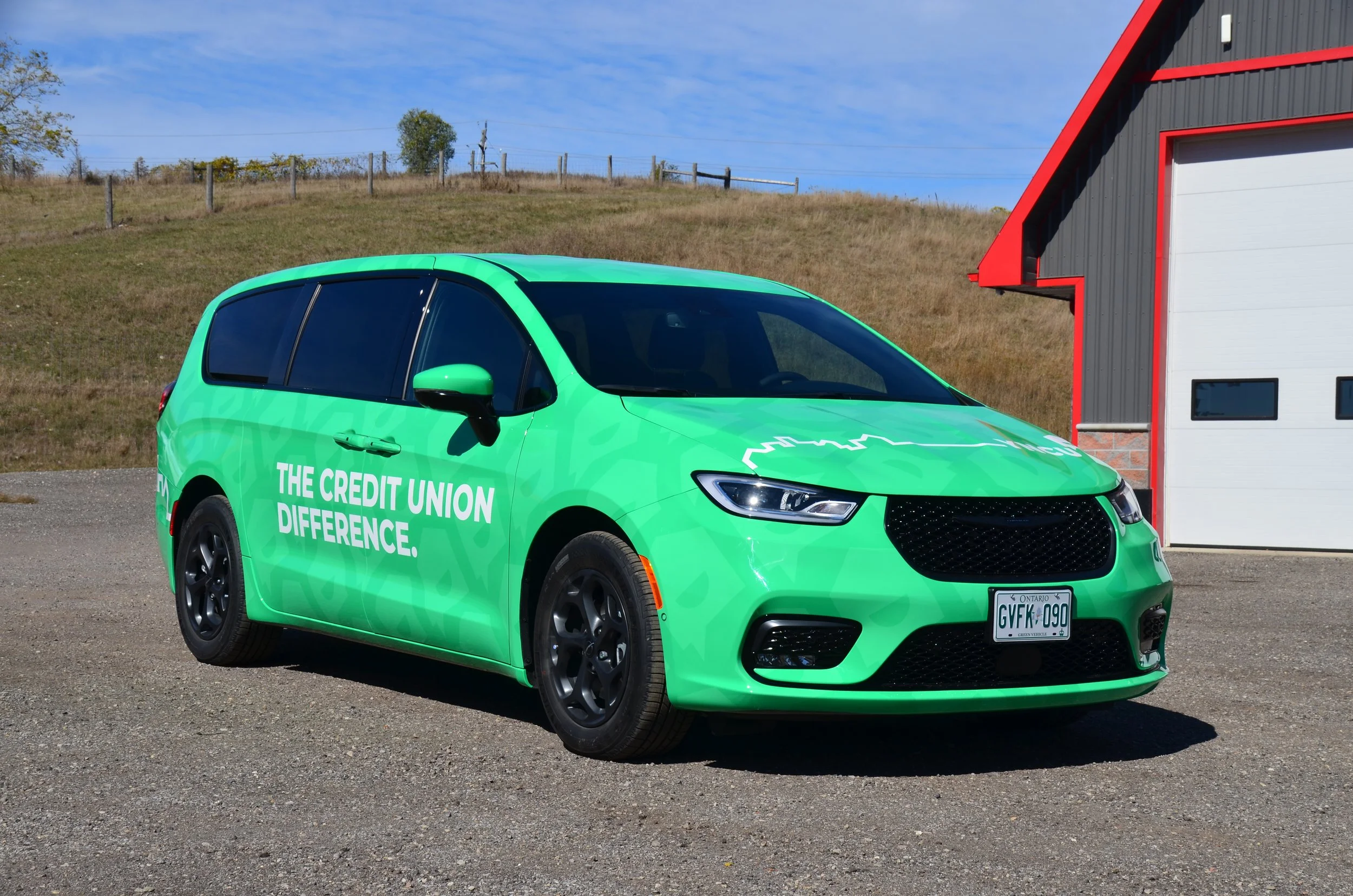 Your neighborhood credit union full vehicle wrap 