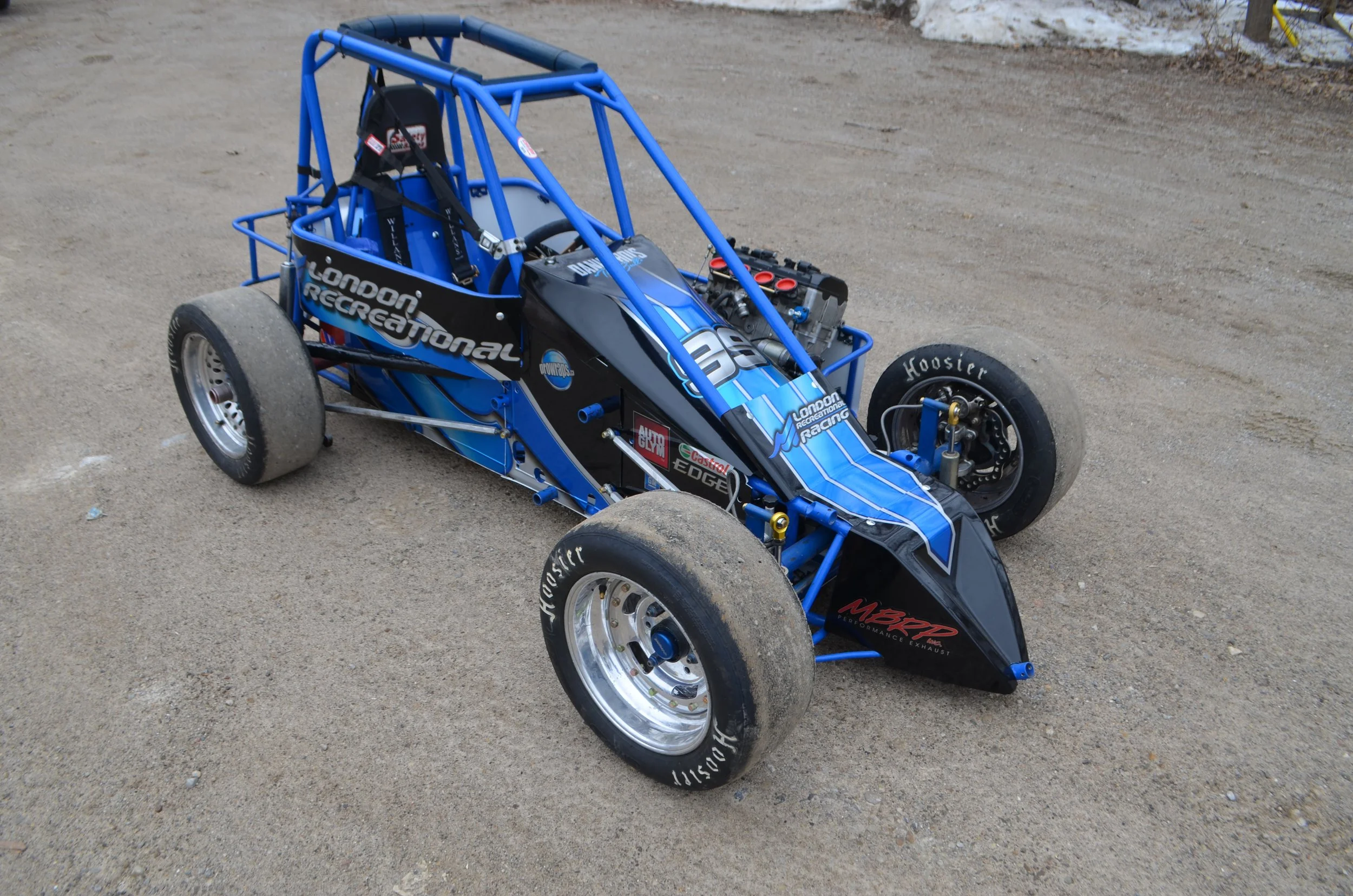 London Rec Racing motorsport vehicle wrap