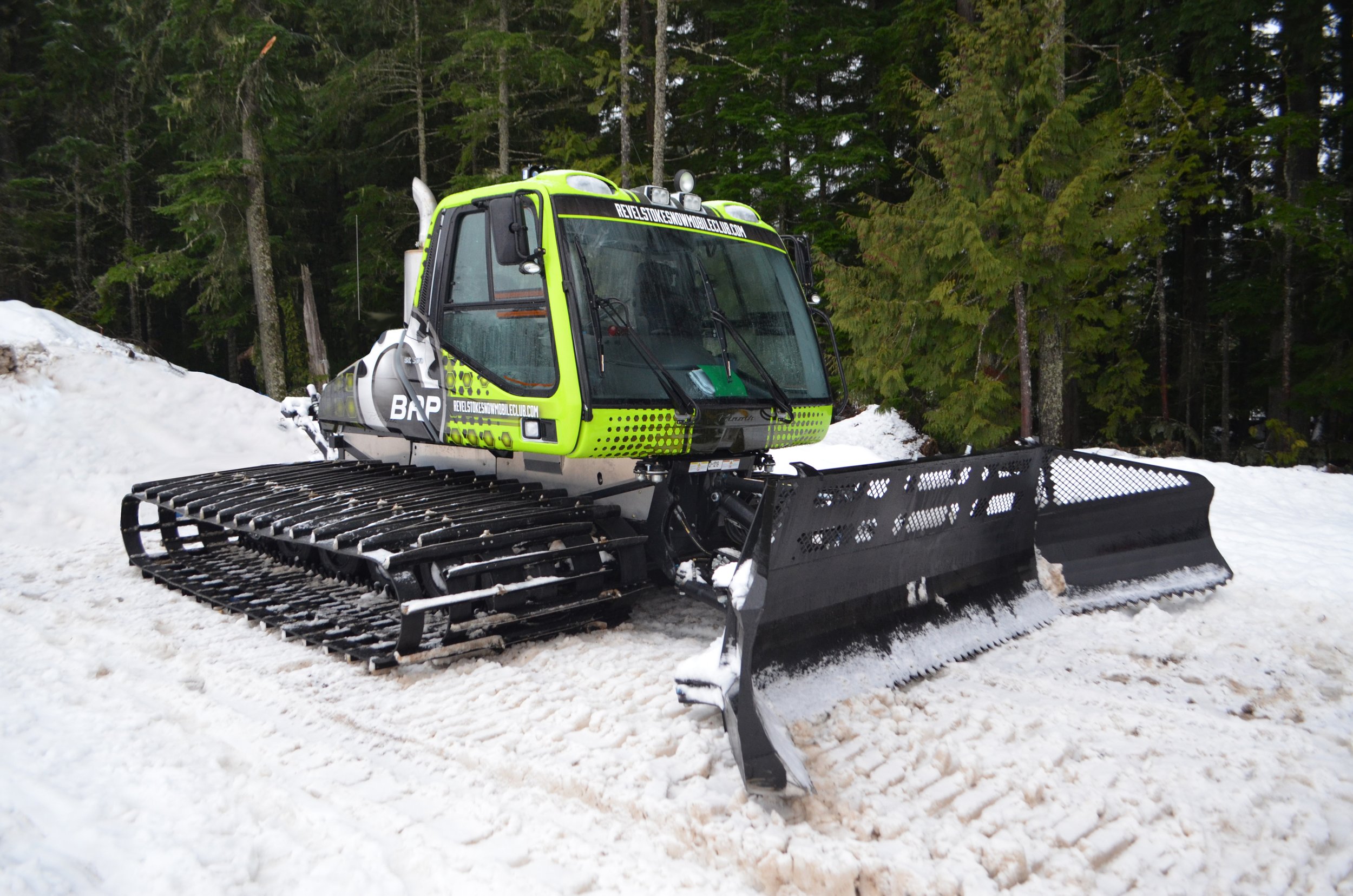 Revelstoke Trail comber vehicle wrap