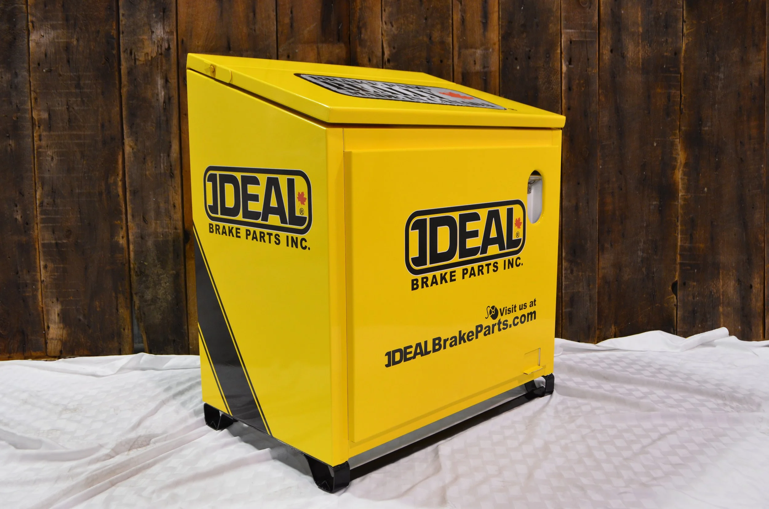 IDEAL Brake Parts Fridge event wrap