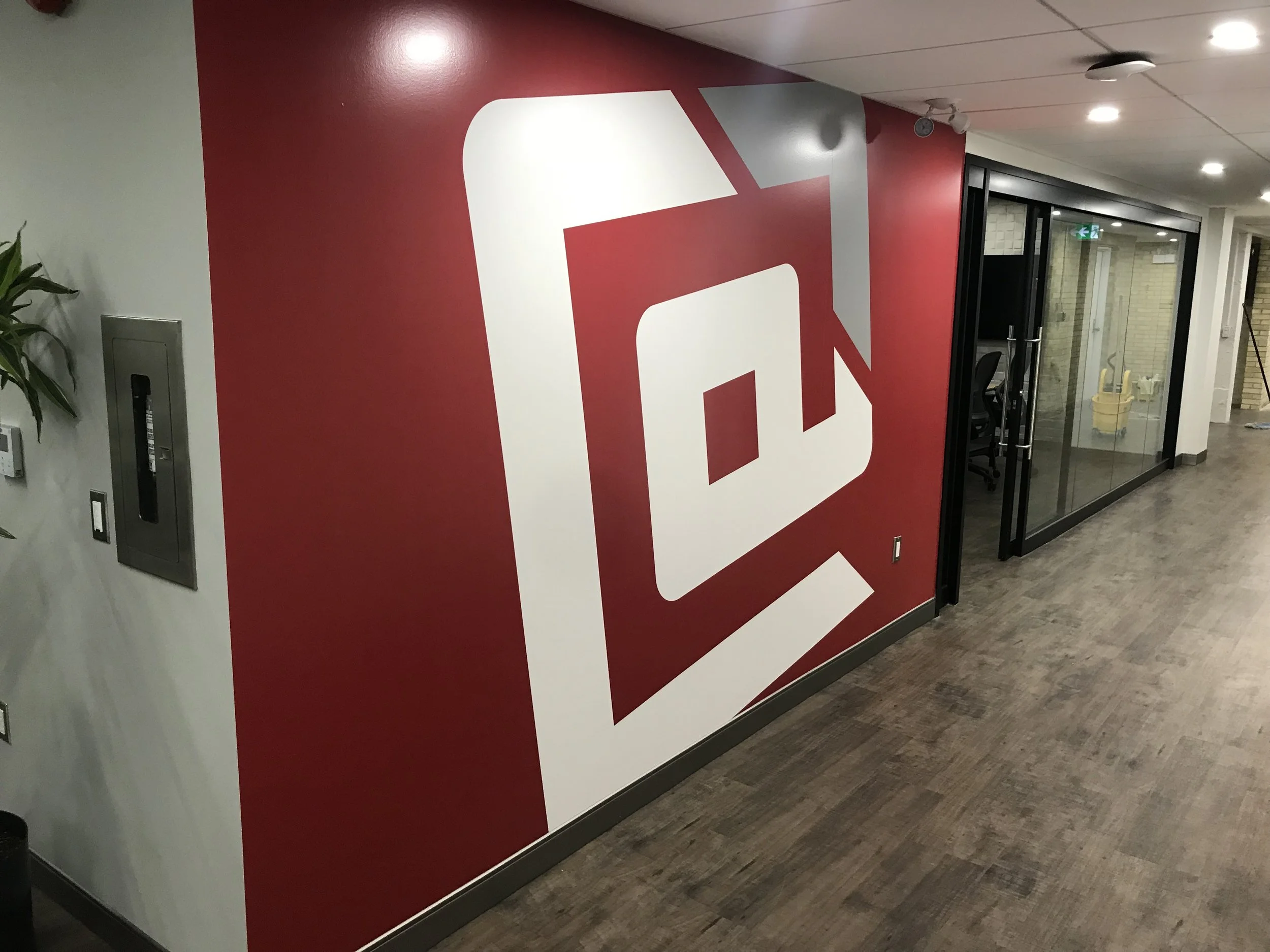 Interior Gore mutual entire wall wrap