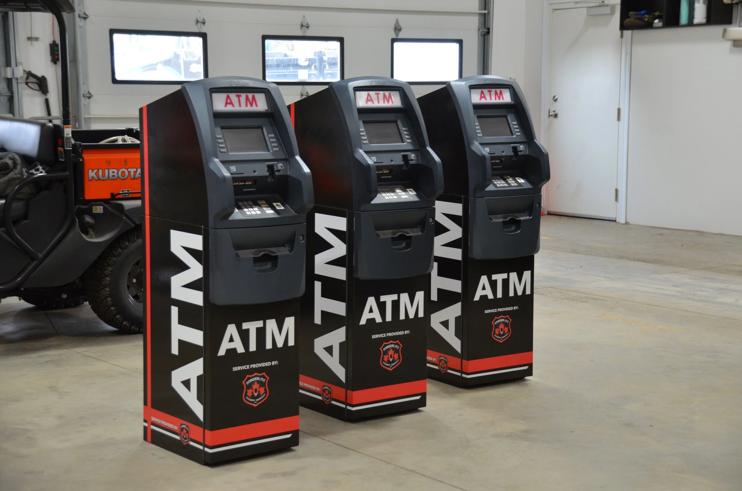 Borderline Security ATM Branding Graphics 