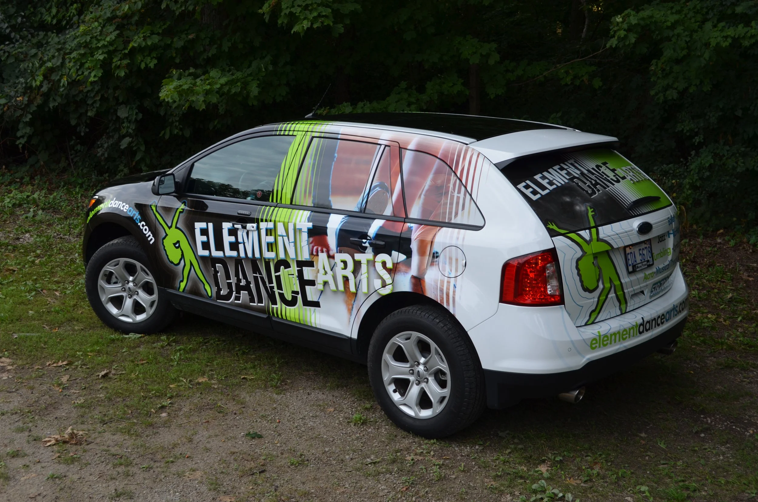Element Dance Arts Van Wrap