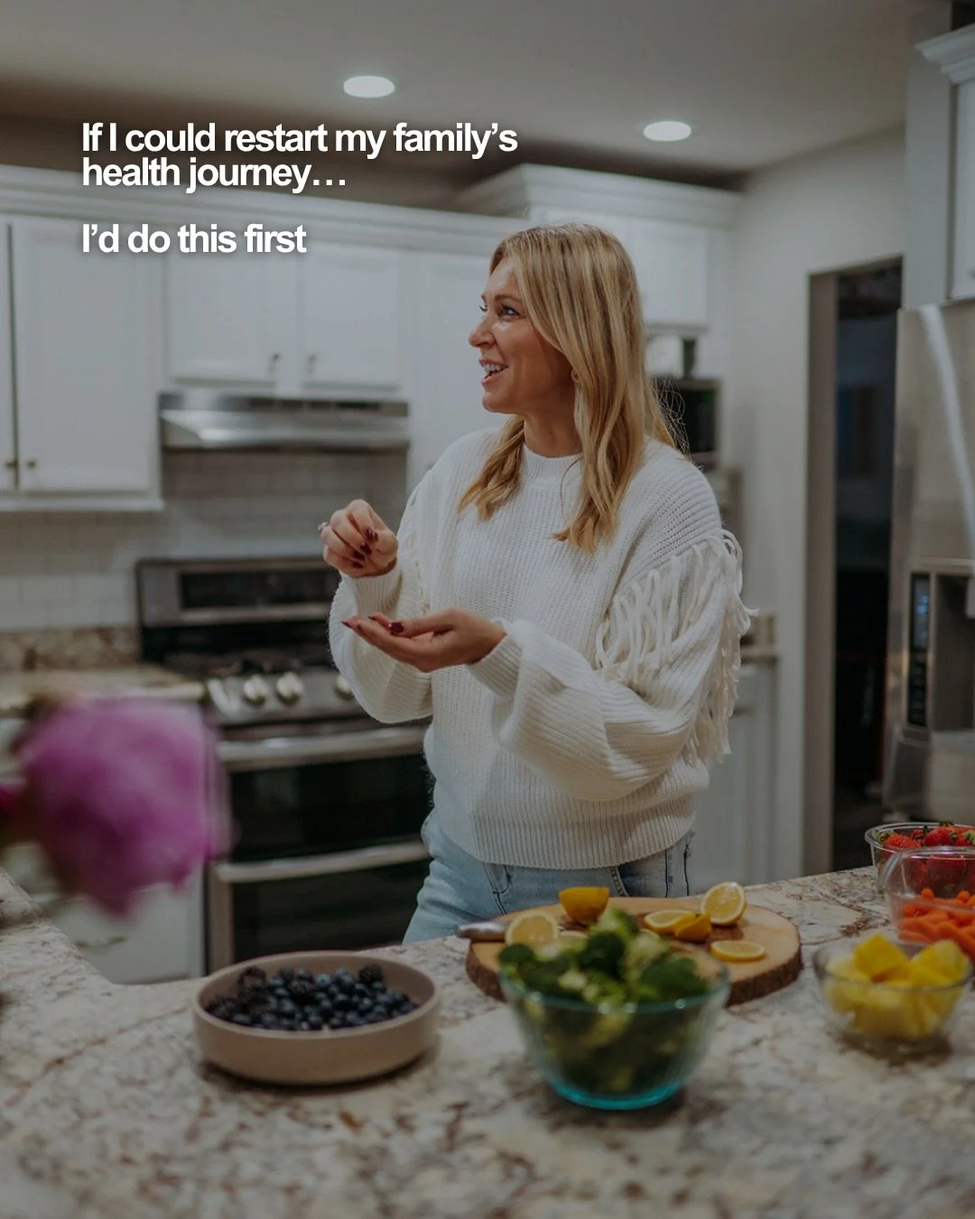 If I could restart our family&rsquo;s health journey, I wouldn&rsquo;t try to do everything at once.
I&rsquo;d focus on the basics first.

Energy.
Recovery.
How we actually feel day to day.
Because looking back, there were so many little signs I igno